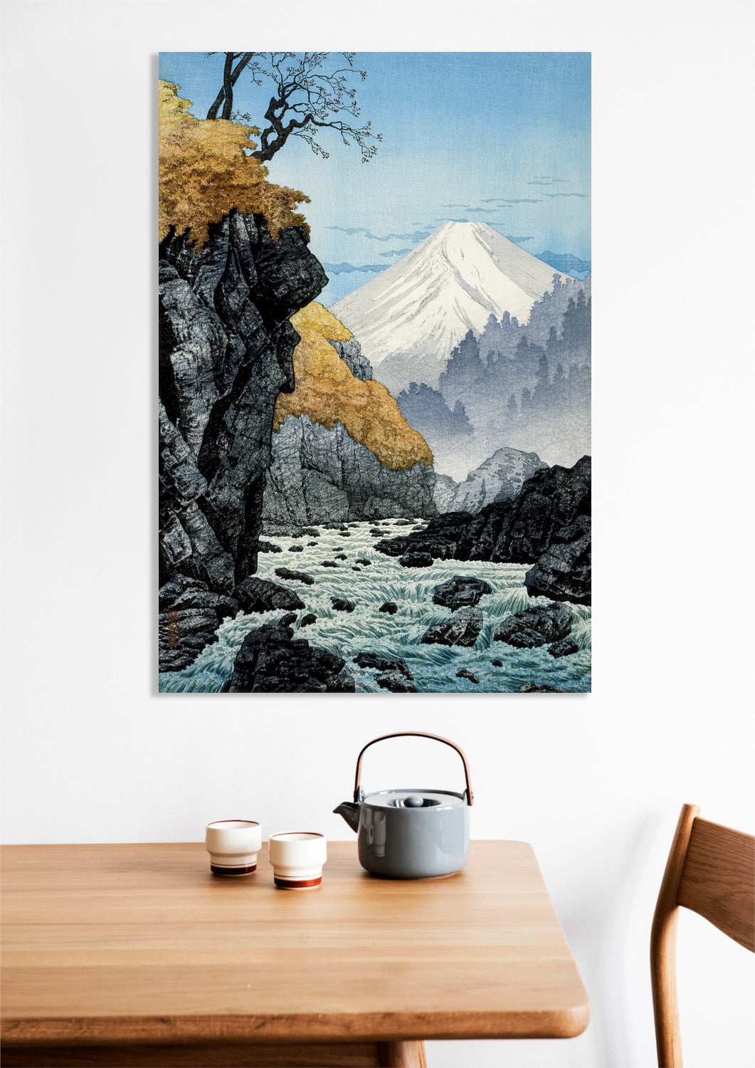 Obraz Foot of Mount Ashitaka, Takahashi Japoński Vintage