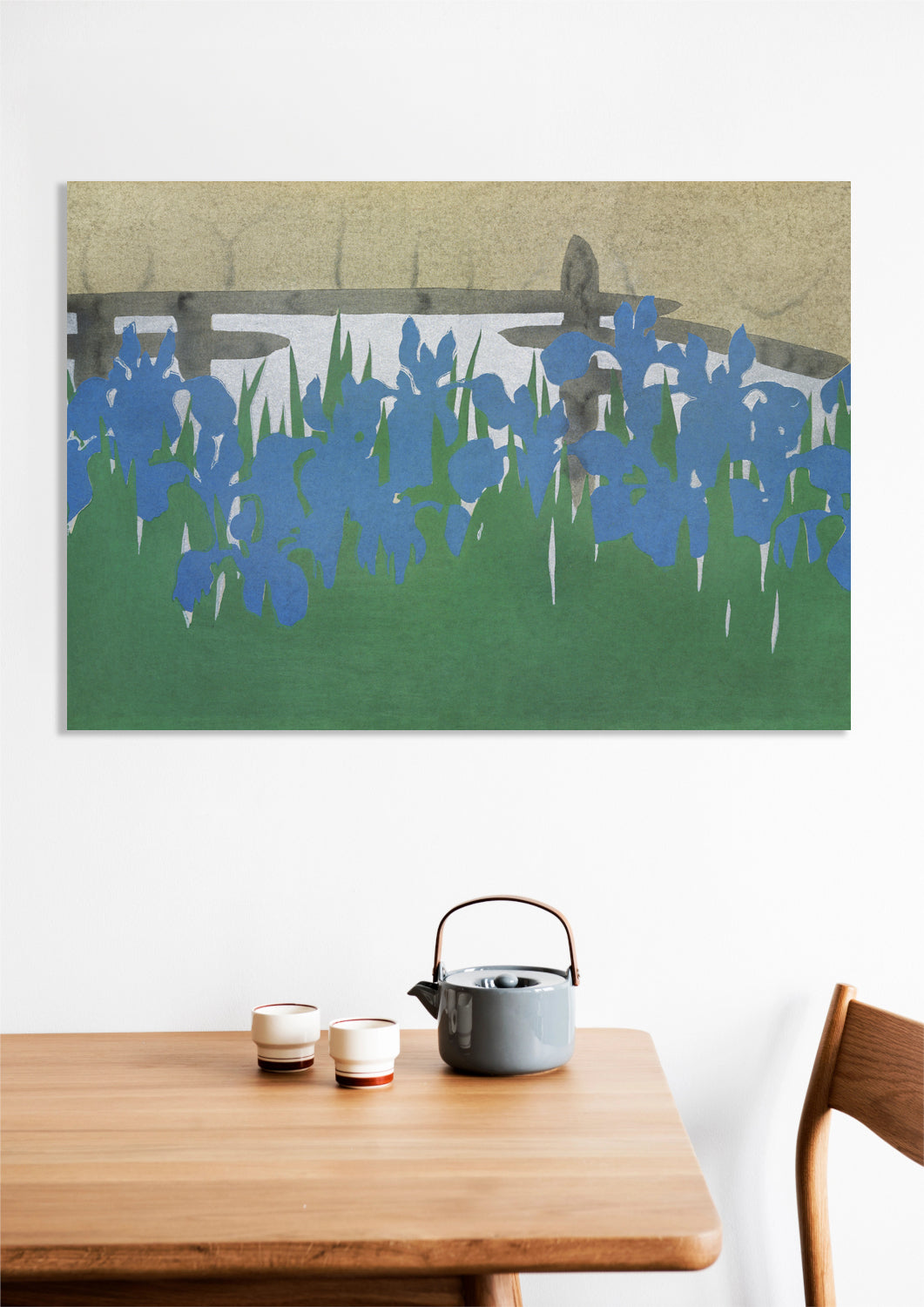 Obraz Irises, Sekka Japoński Vintage do Salonu