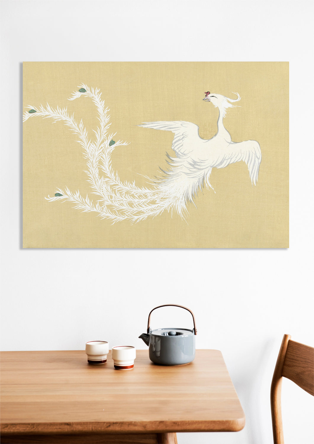 Obraz Bird, Sekka Japoński Vintage do Salonu