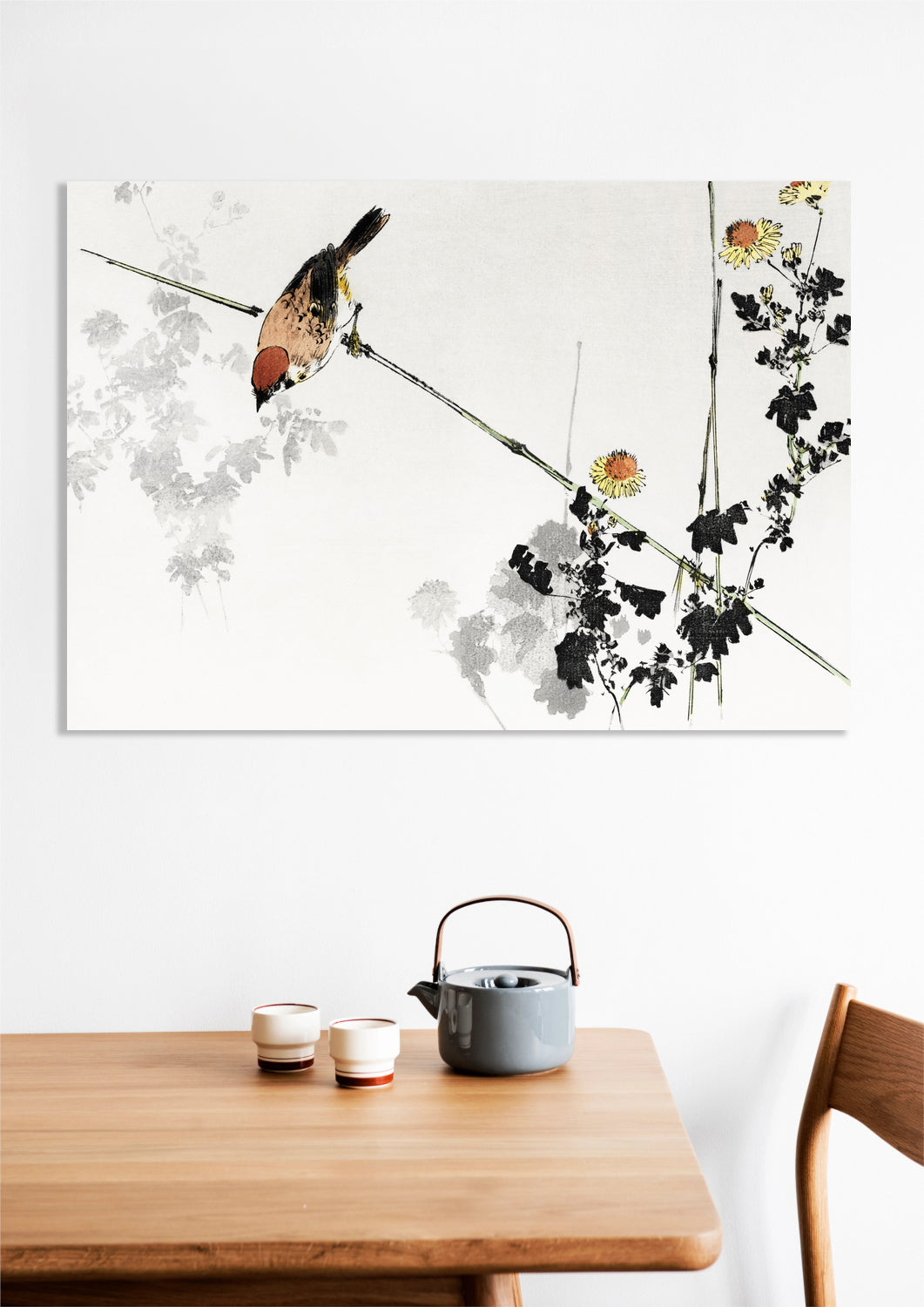 Obraz Swallow Bird, Seitei Japoński Vintage do Salonu