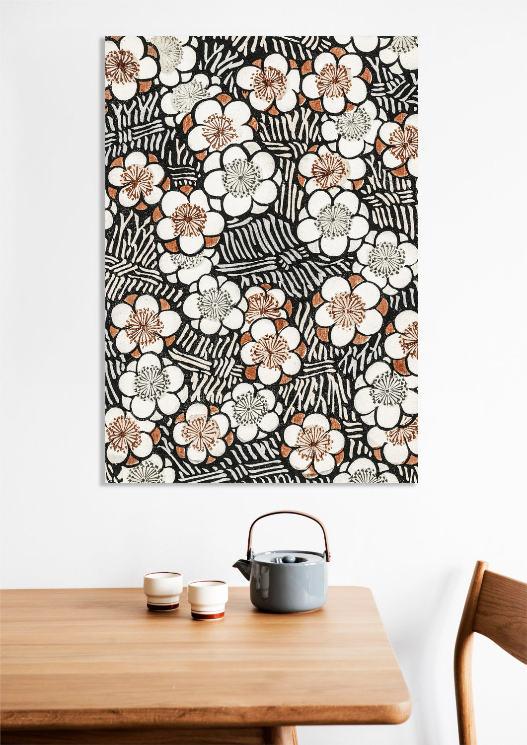 Obraz Floral Pattern, Bijutsukai Japoński Vintage