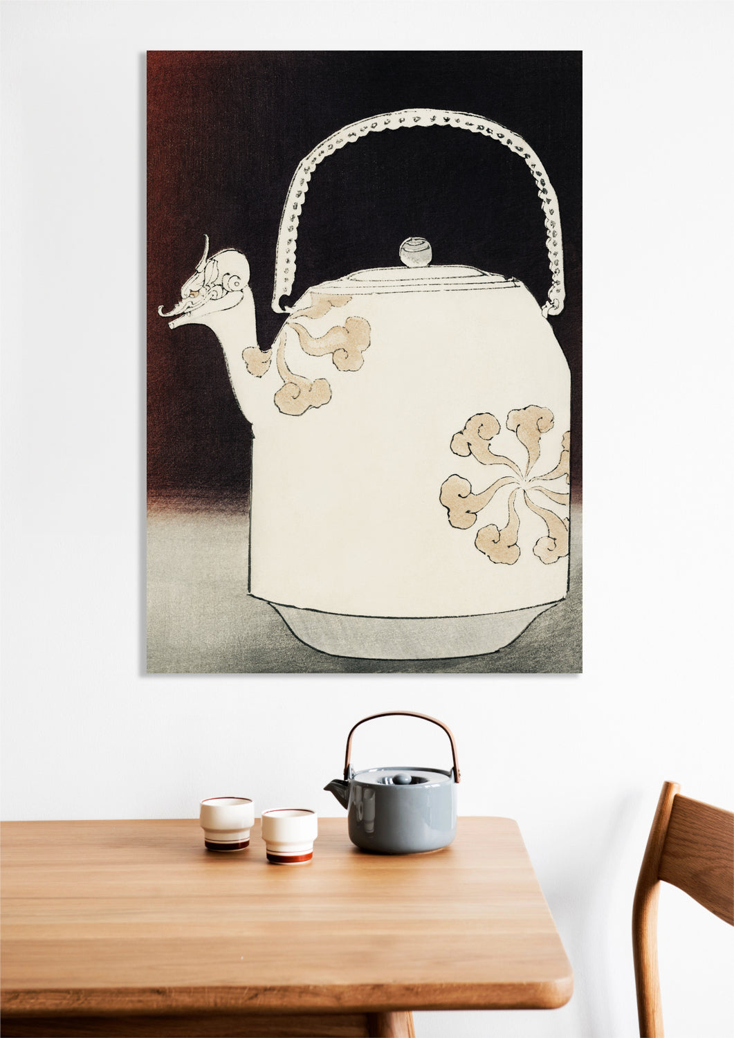 Obraz Kettle, Bijutsukai Japoński Vintage do Salonu