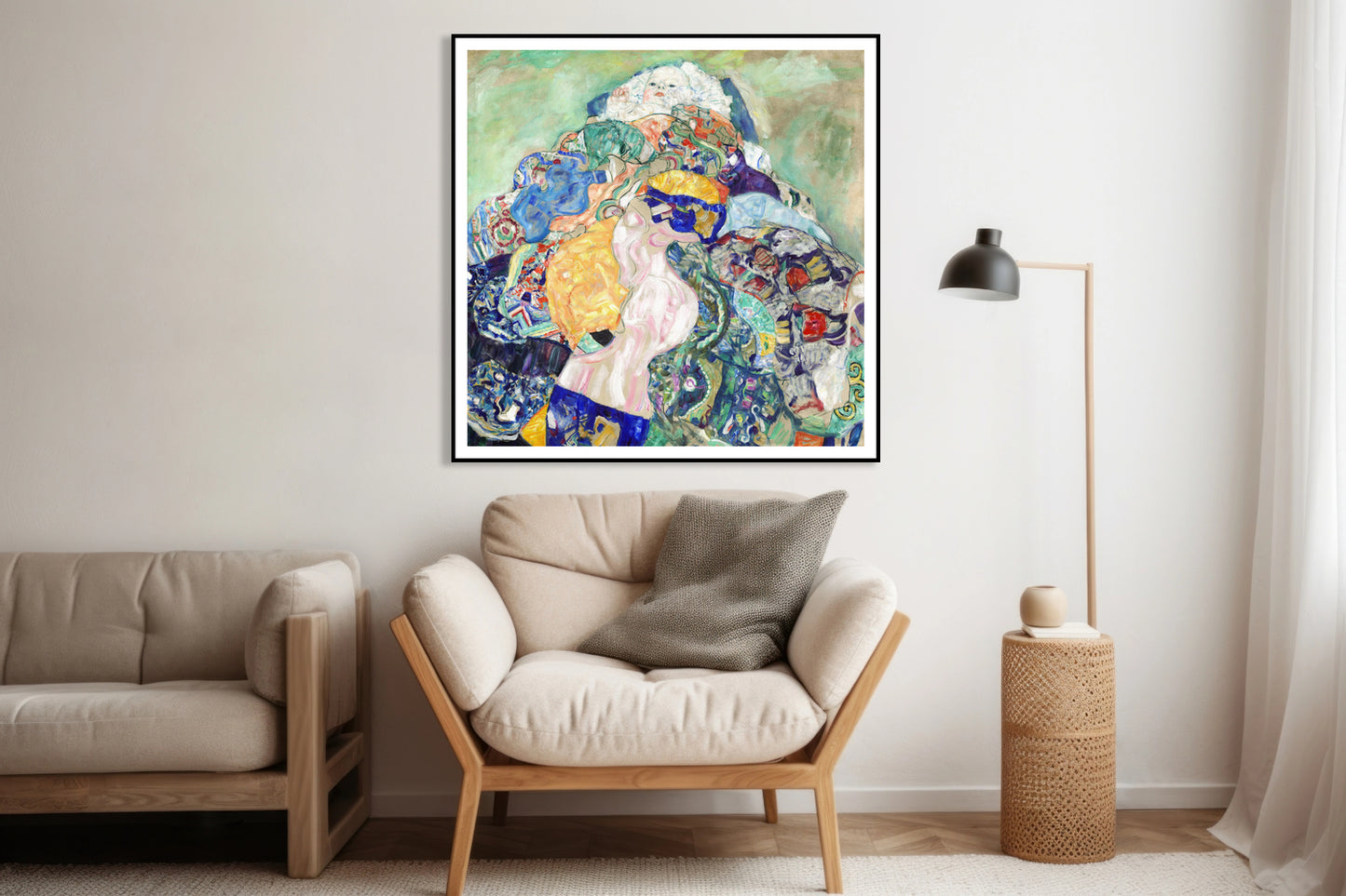 Plakat Dziecko, Gustaw Klimt Vintage do Salonu