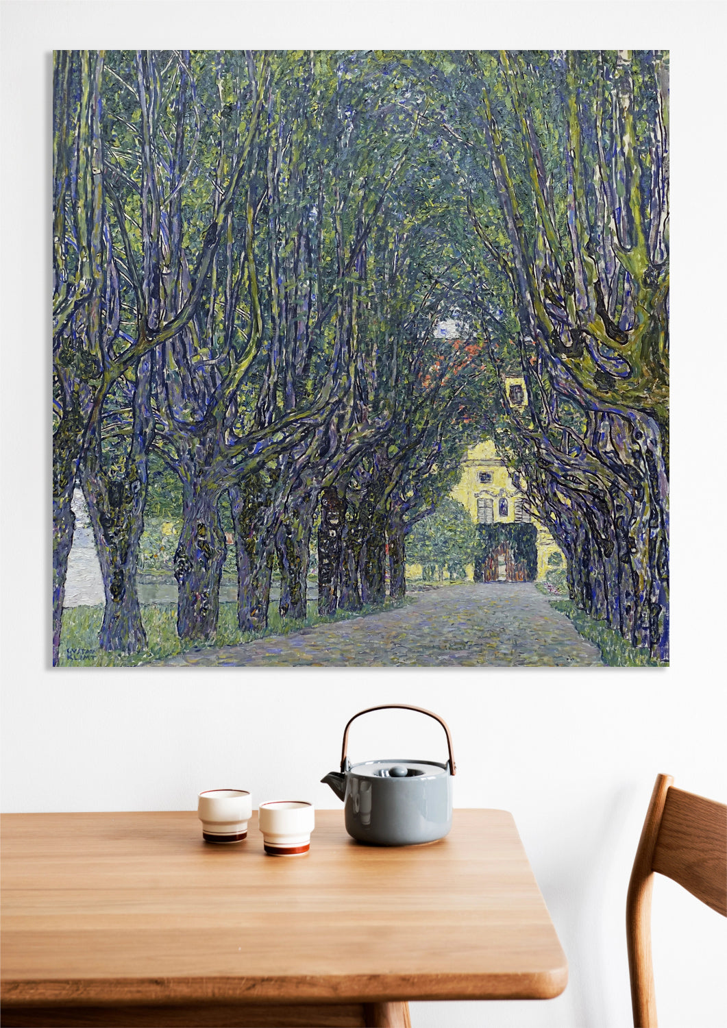 Obraz Allee at Schloss Kammer, Gustaw Klimt Vintage
