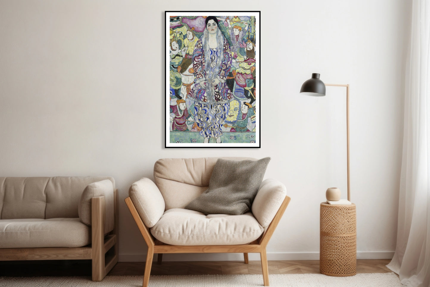 Plakat Portrait of Friederike Maria Beer, Klimt Vintage