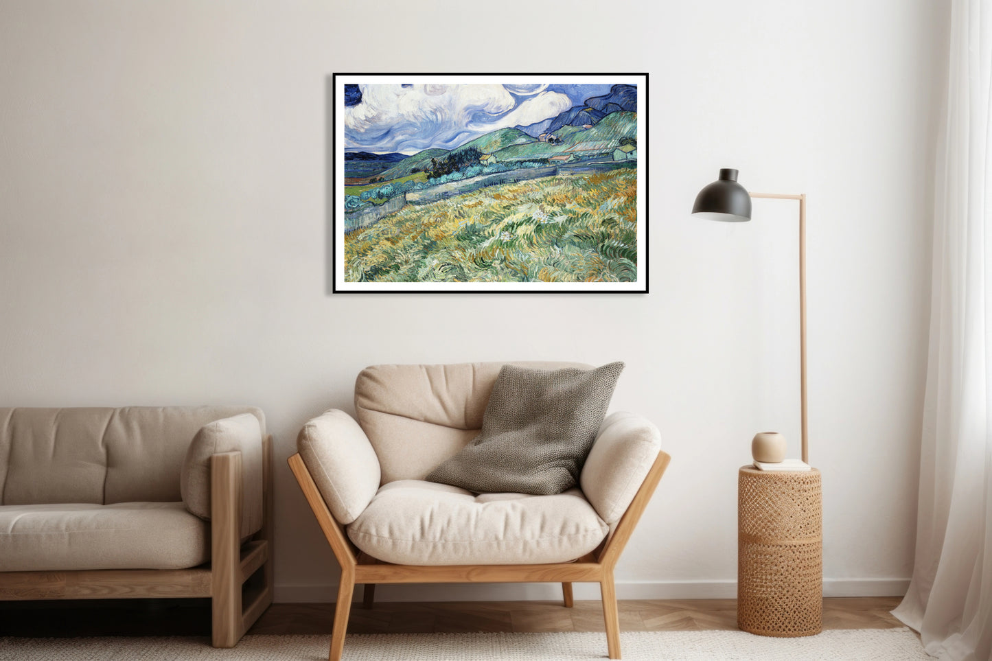 Plakat Saint-Rémy, Van Gogh Vintage do Salonu