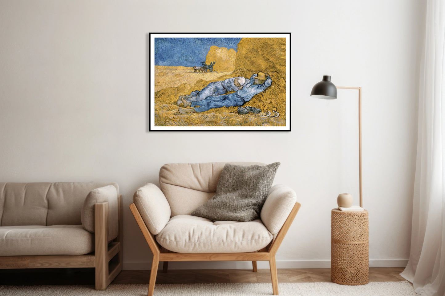 Plakat Siesta, Van Gogh Vintage do Salonu