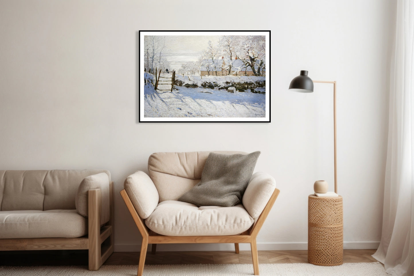 Plakat The Magpie, Monet Vintage do Salonu