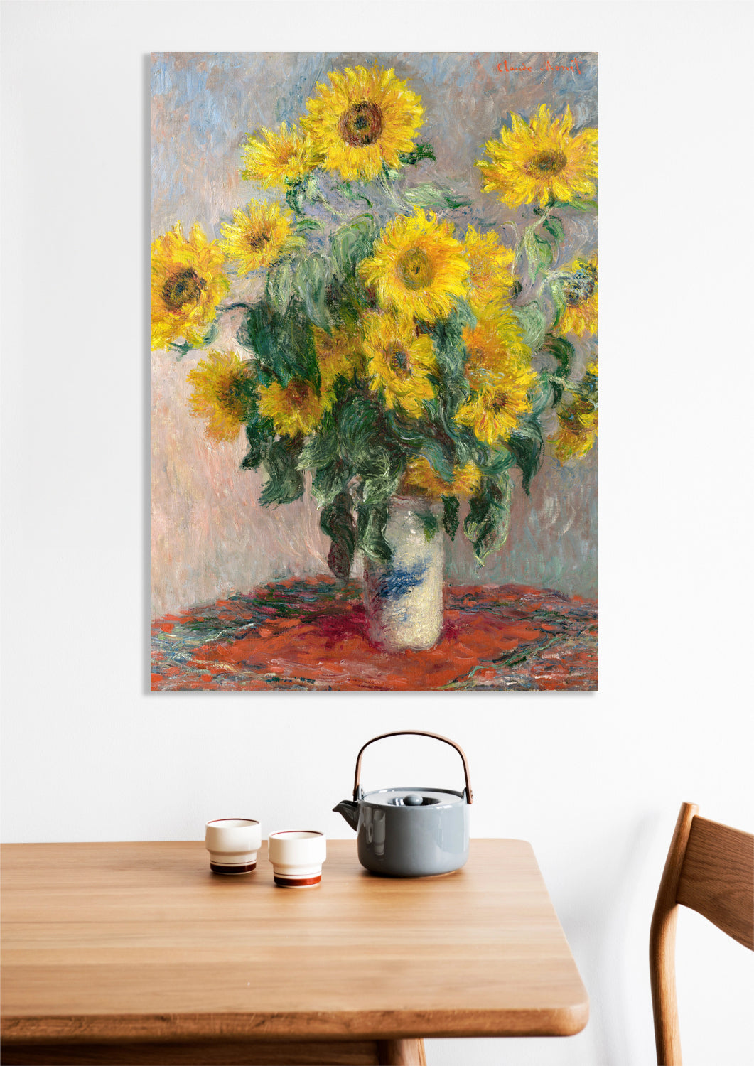 Obraz Bouquet of Sunflowers, Monet Vintage do Salonu