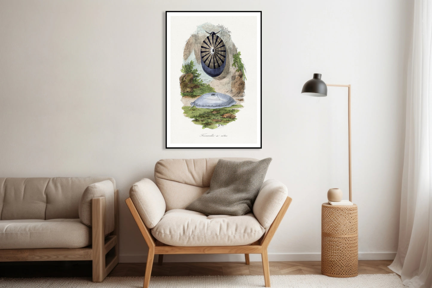 Plakat Ślimak Wulkaniczny 2, Gervais Vintage do Salonu