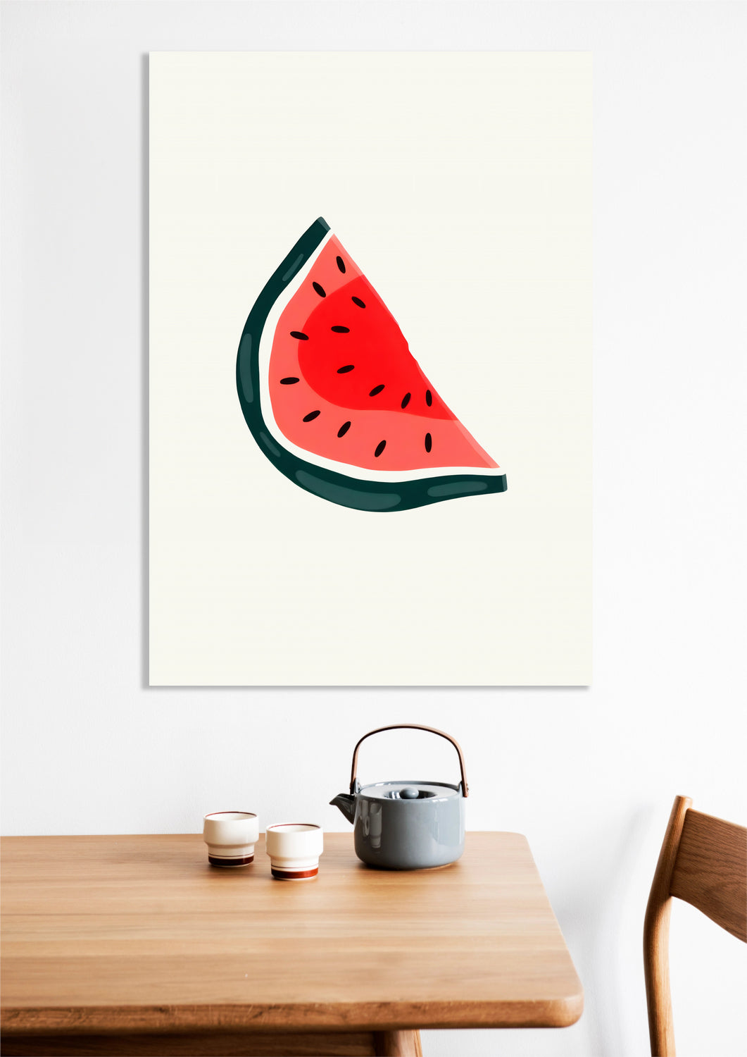 Obraz Nowoczesny Owoce I Arbuz I Pop Art Vintage do Salonu