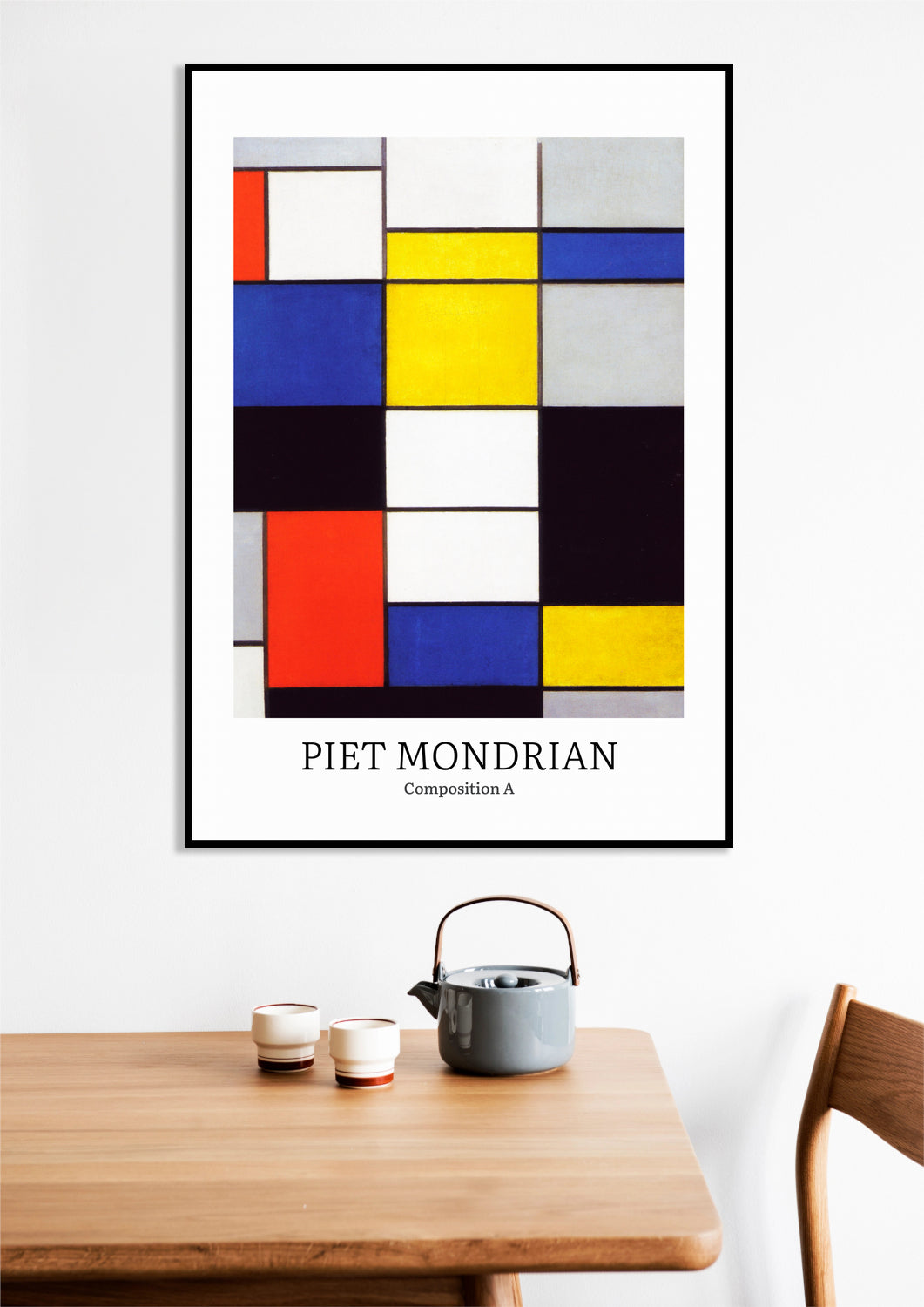 Obraz Design Composition 2, Mondrian Vintage do Salonu
