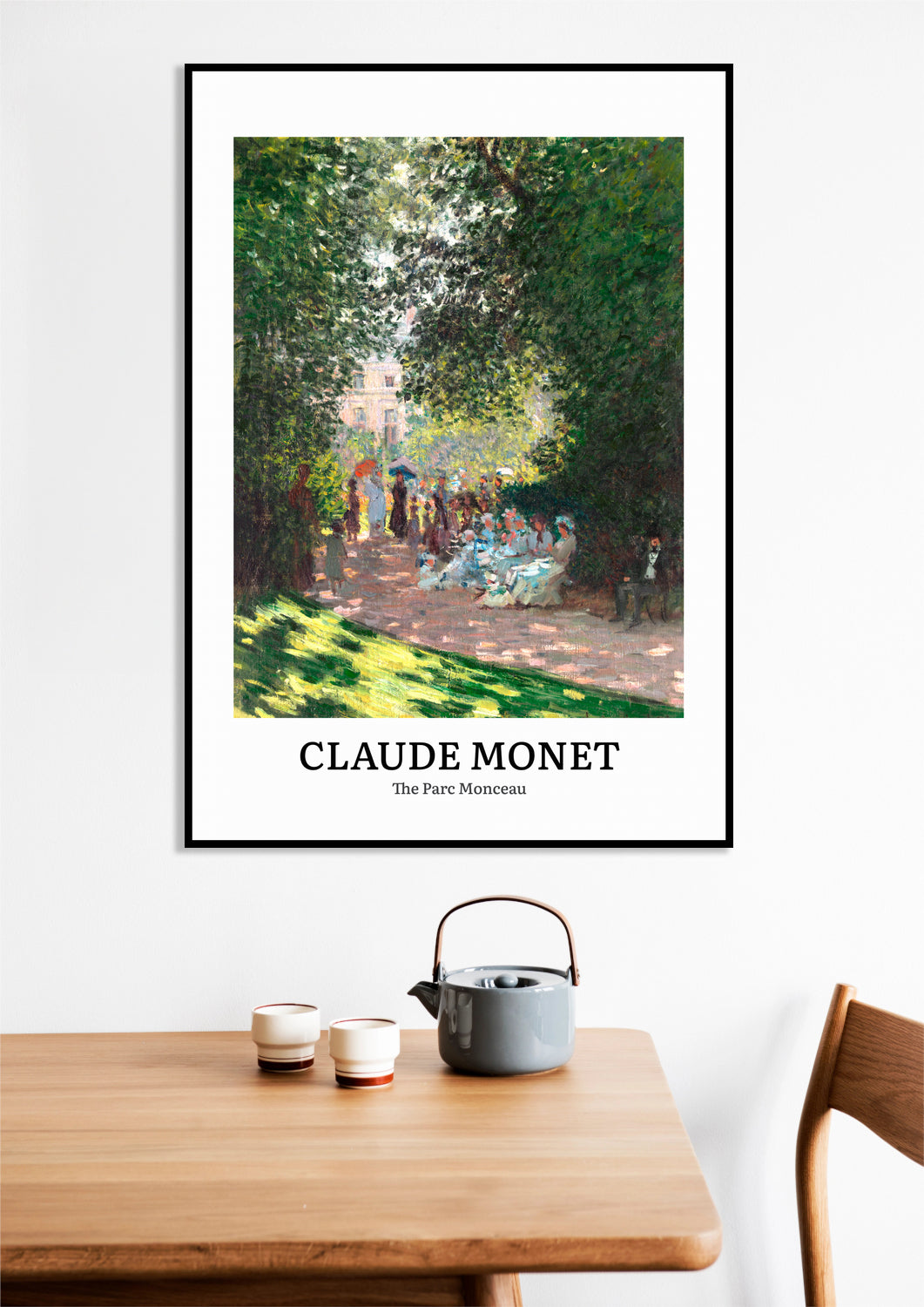 Obraz Design The Parc Monceau, Monet Vintage do Salonu