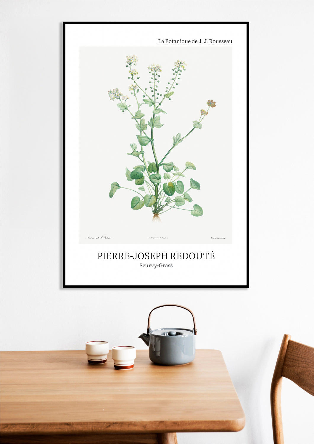 Obraz Design Scurvy-Grass, Redoute Vintage do Salonu