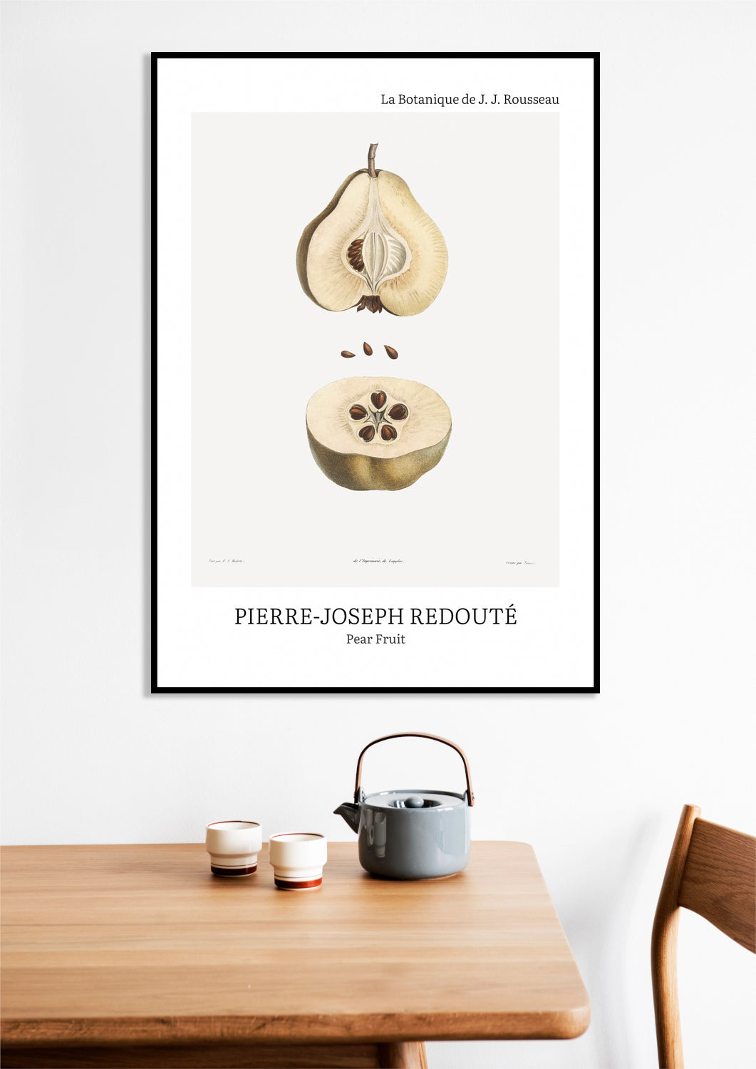 Obraz Design Pear Fruit, Redoute Vintage do Salonu