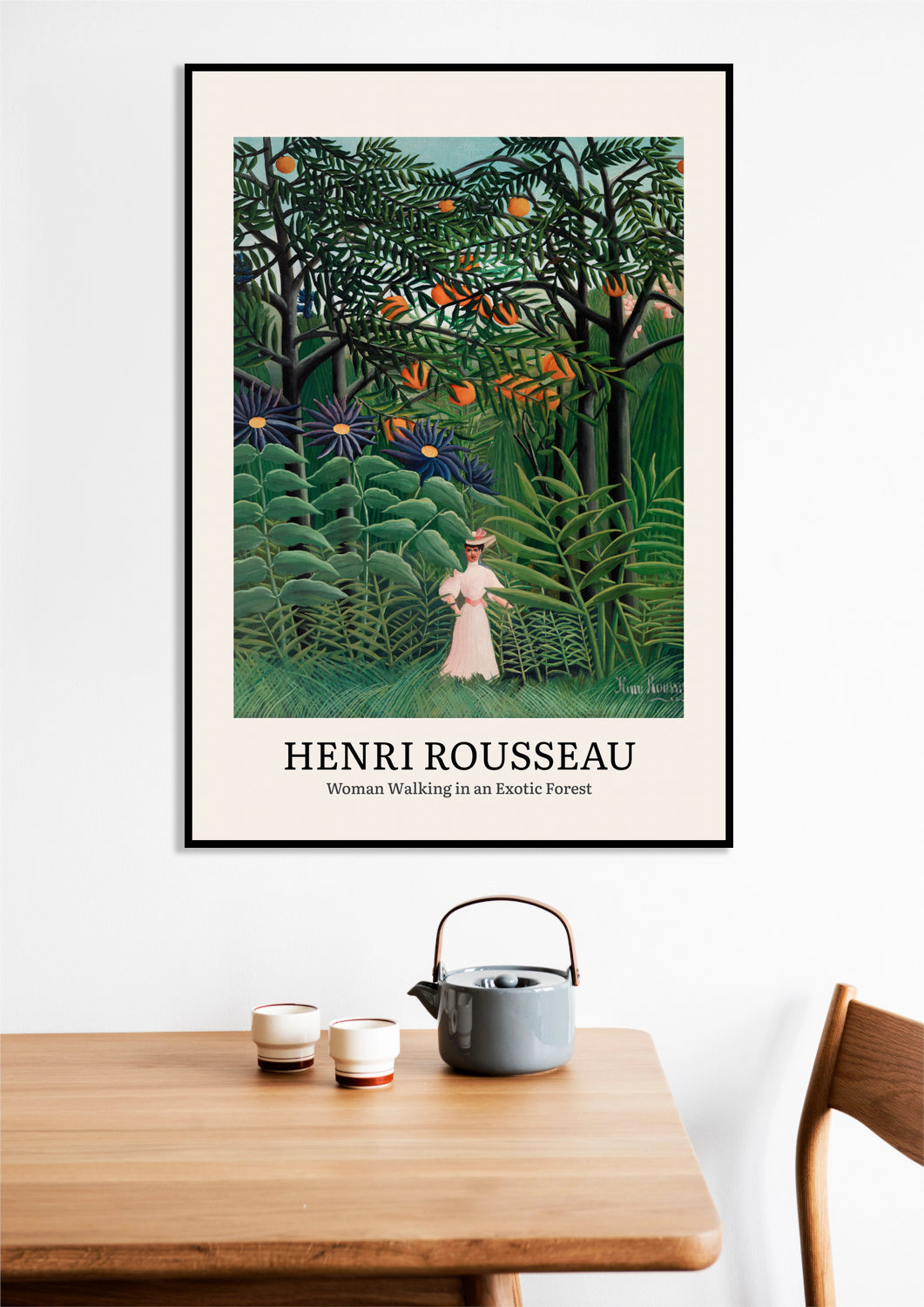 Obraz Design Exotic Forest, Rousseau Vintage do Salonu