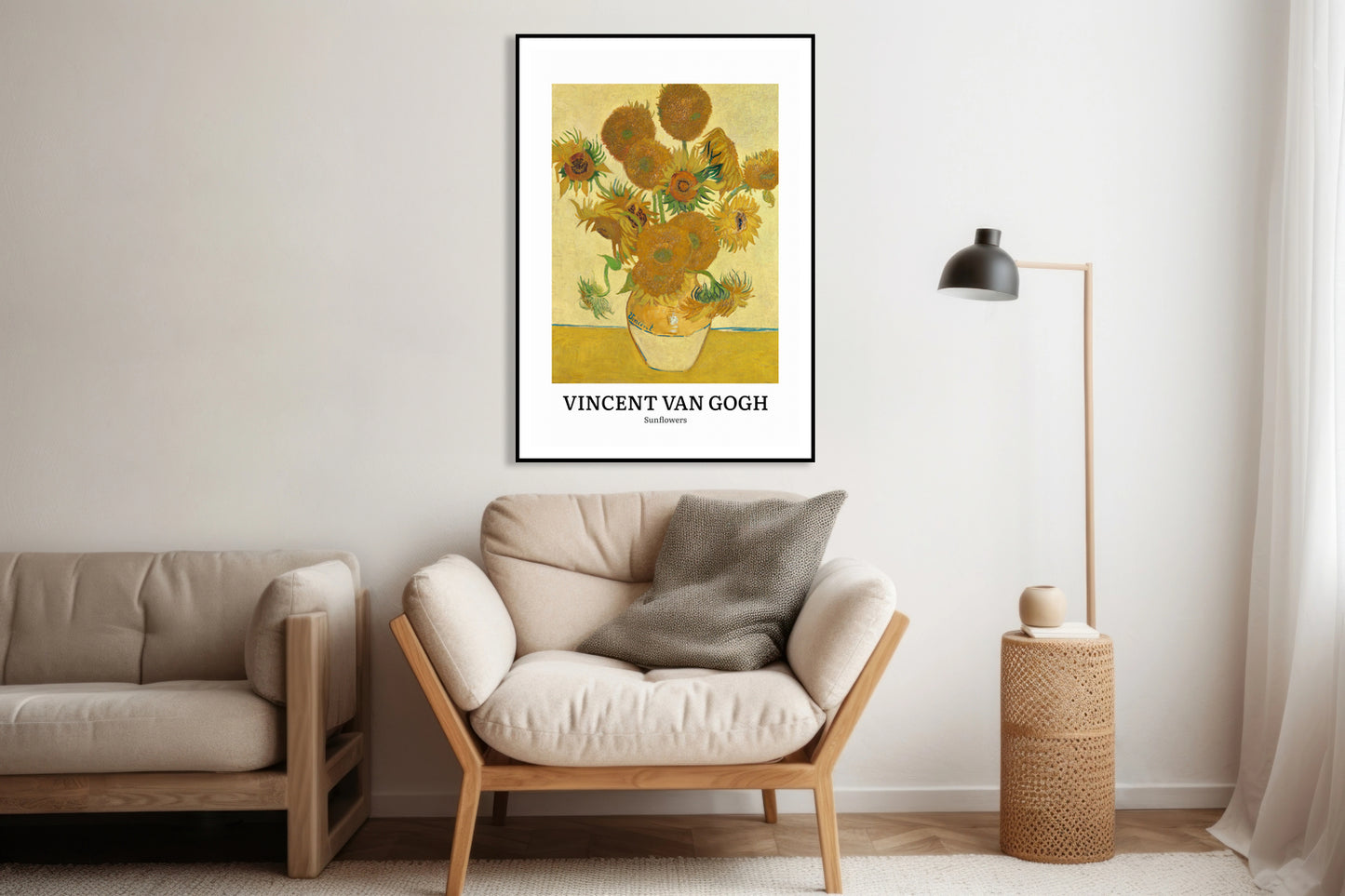 Plakat Design Sunflowers, Van Gogh Vintage do Salonu