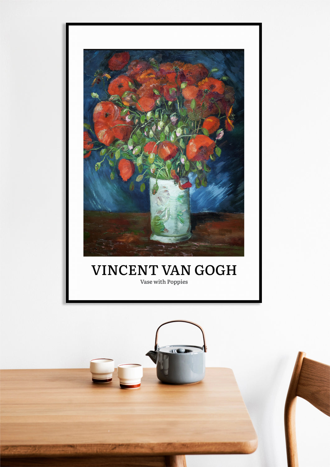 Obraz Design Vase with Poppies, Van Gogh Vintage do Salonu