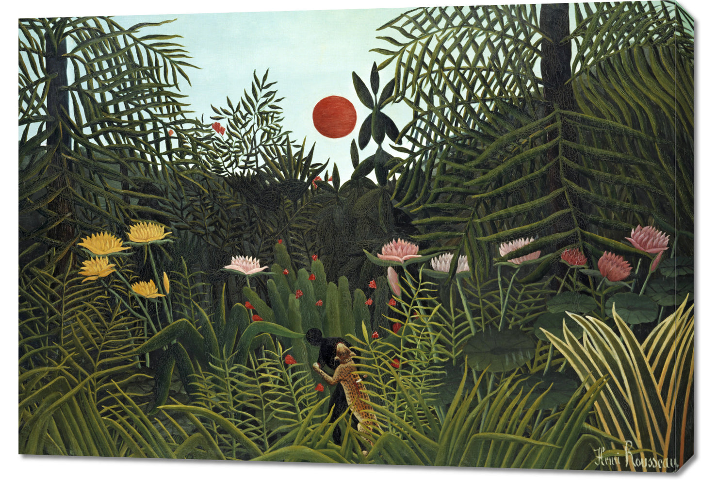 Obraz Virgin Forest, Rousseau Vintage do Salonu