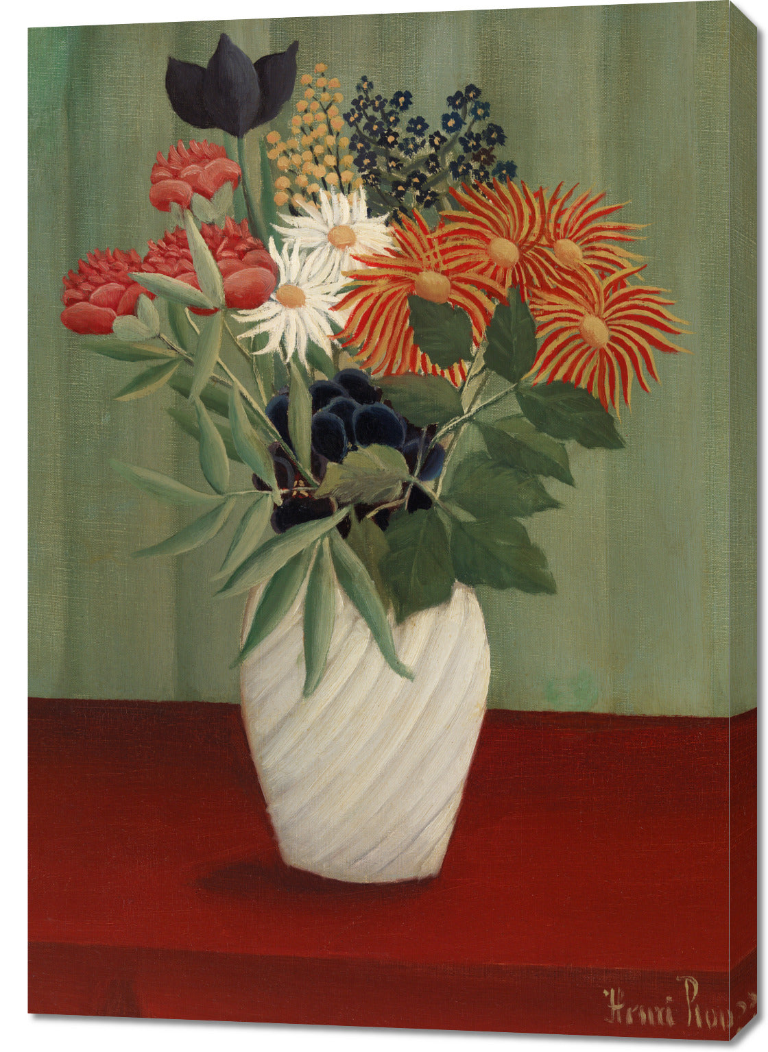 Obraz Bouquet of Flowers,, Rousseau Vintage do Salonu
