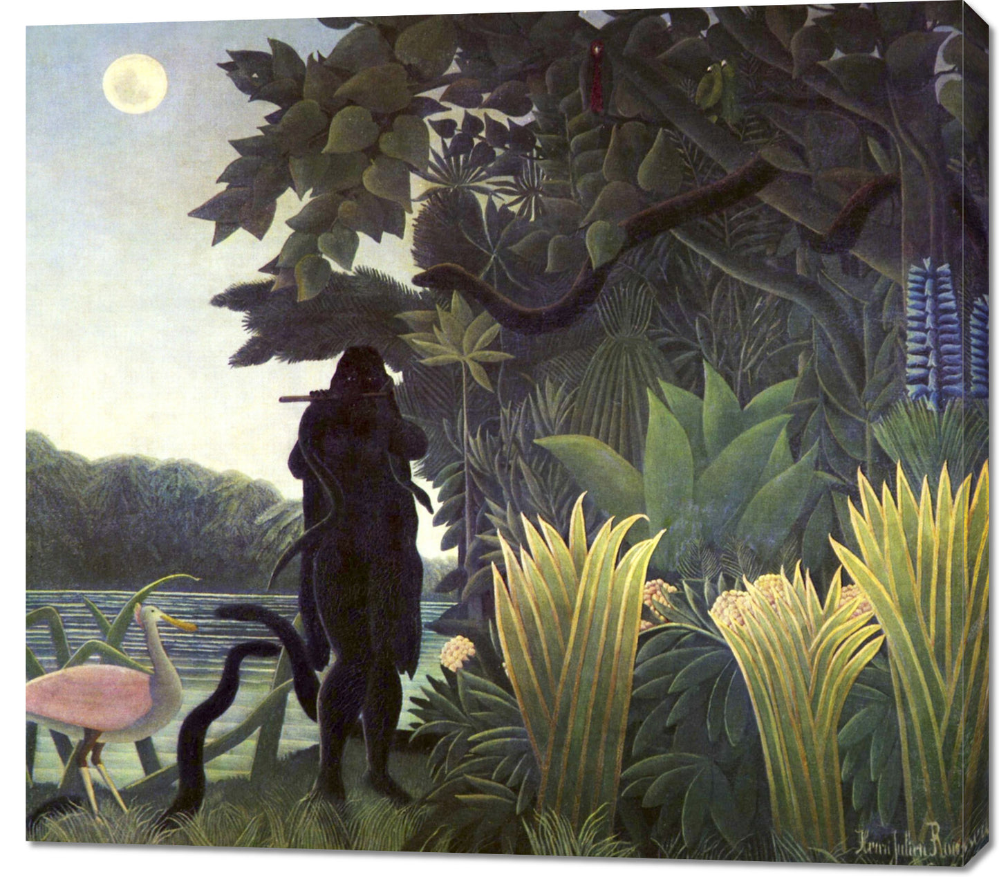 Obraz The Snake Charmer, Rousseau Vintage do Salonu