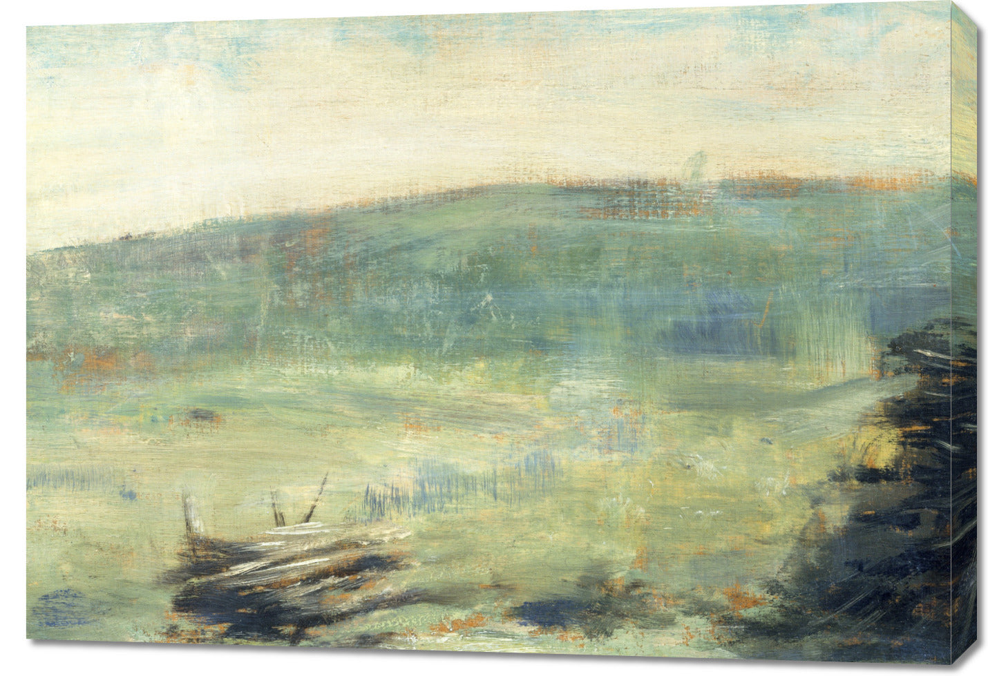 Obraz Landscape at Saint-Ouen, Seuart Vintage do Salonu