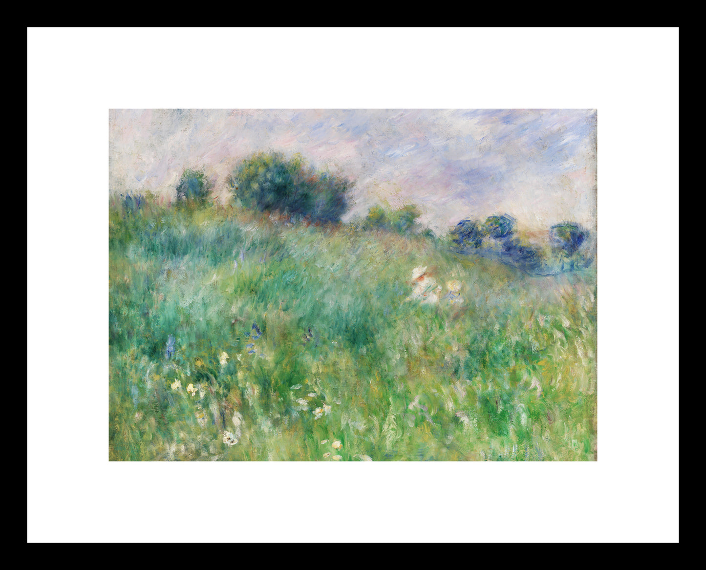 Plakat Meadow, Pierre-Auguste Renoir Vintage do Salonu