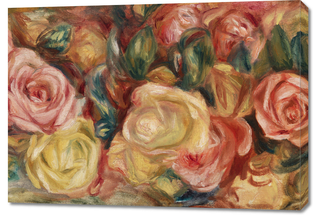 Obraz Roses, Pierre-Auguste Renoir Vintage do Salonu