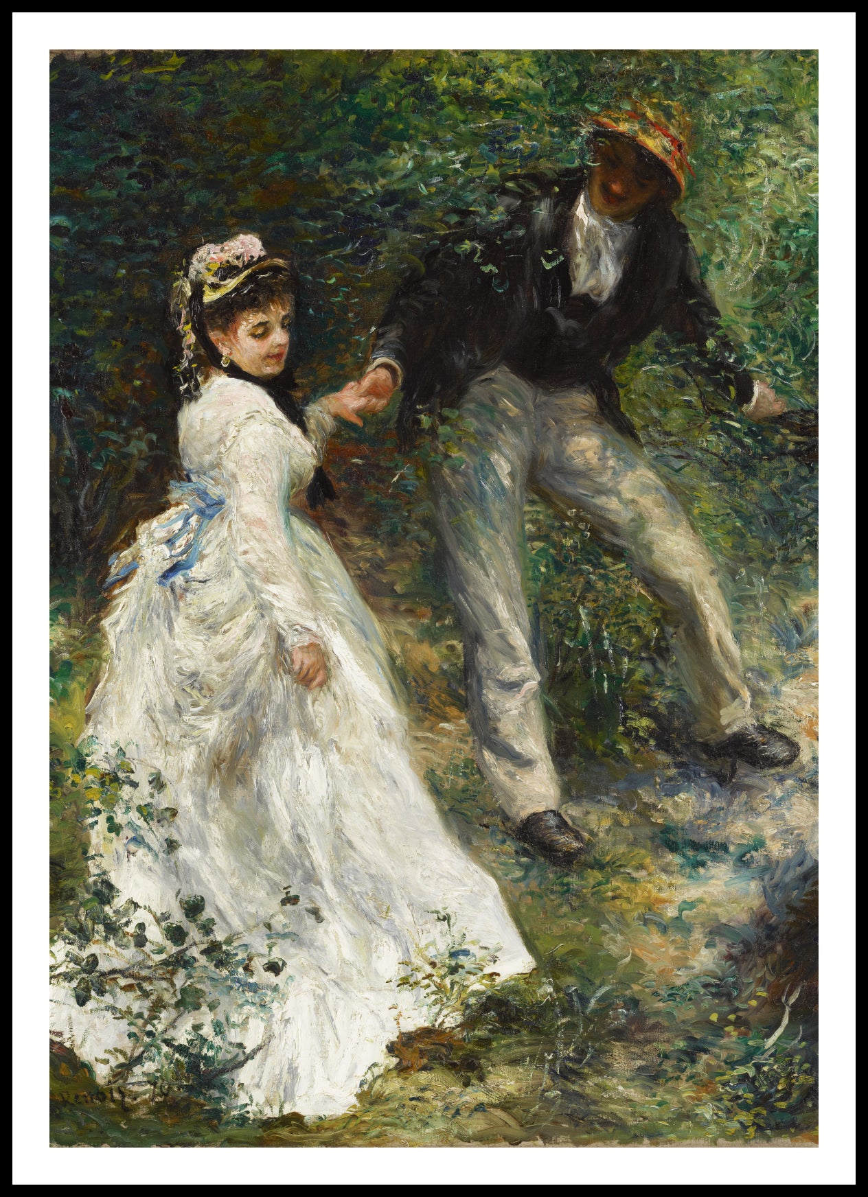 Plakat La Promenade, Pierre-Auguste Renoir do Salonu