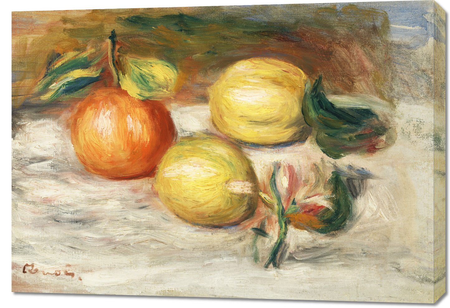 Obraz Lemons and Orange, Pierre-Auguste Renoir do Salonu