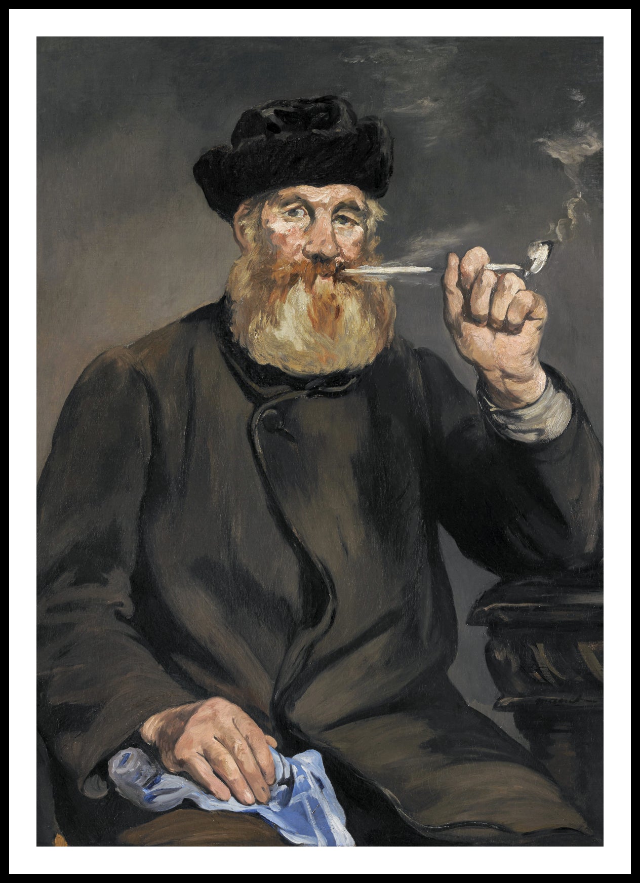 Plakat The Smoker, Edouard Manet Vintage do Salonu