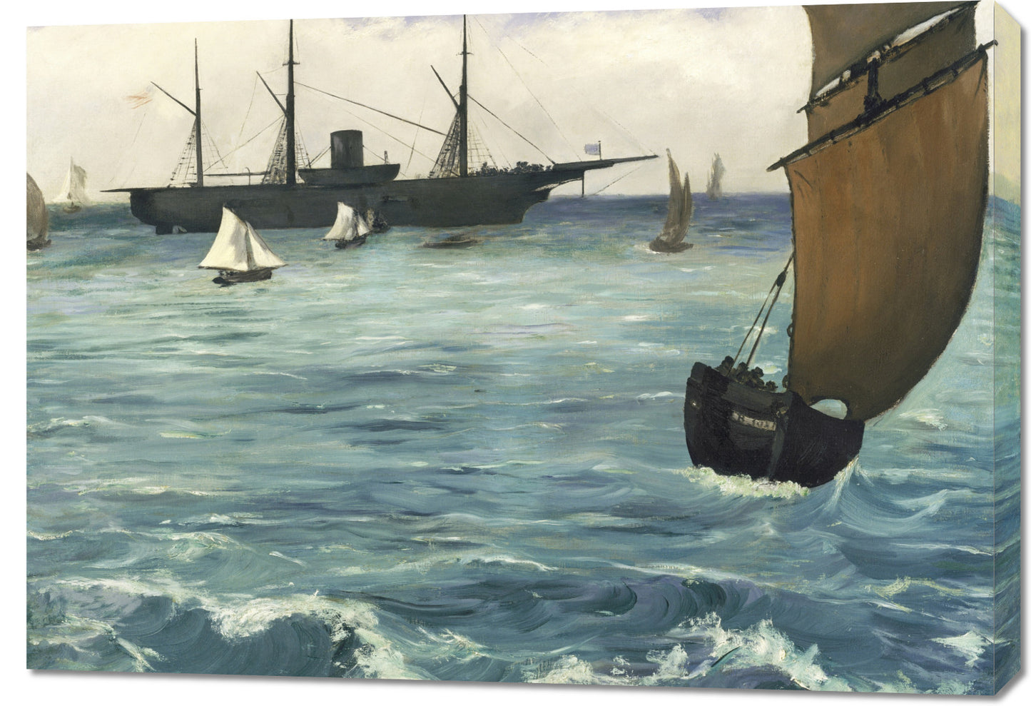 Obraz Kearsarge, Édouard Manet Vintage do Salonu