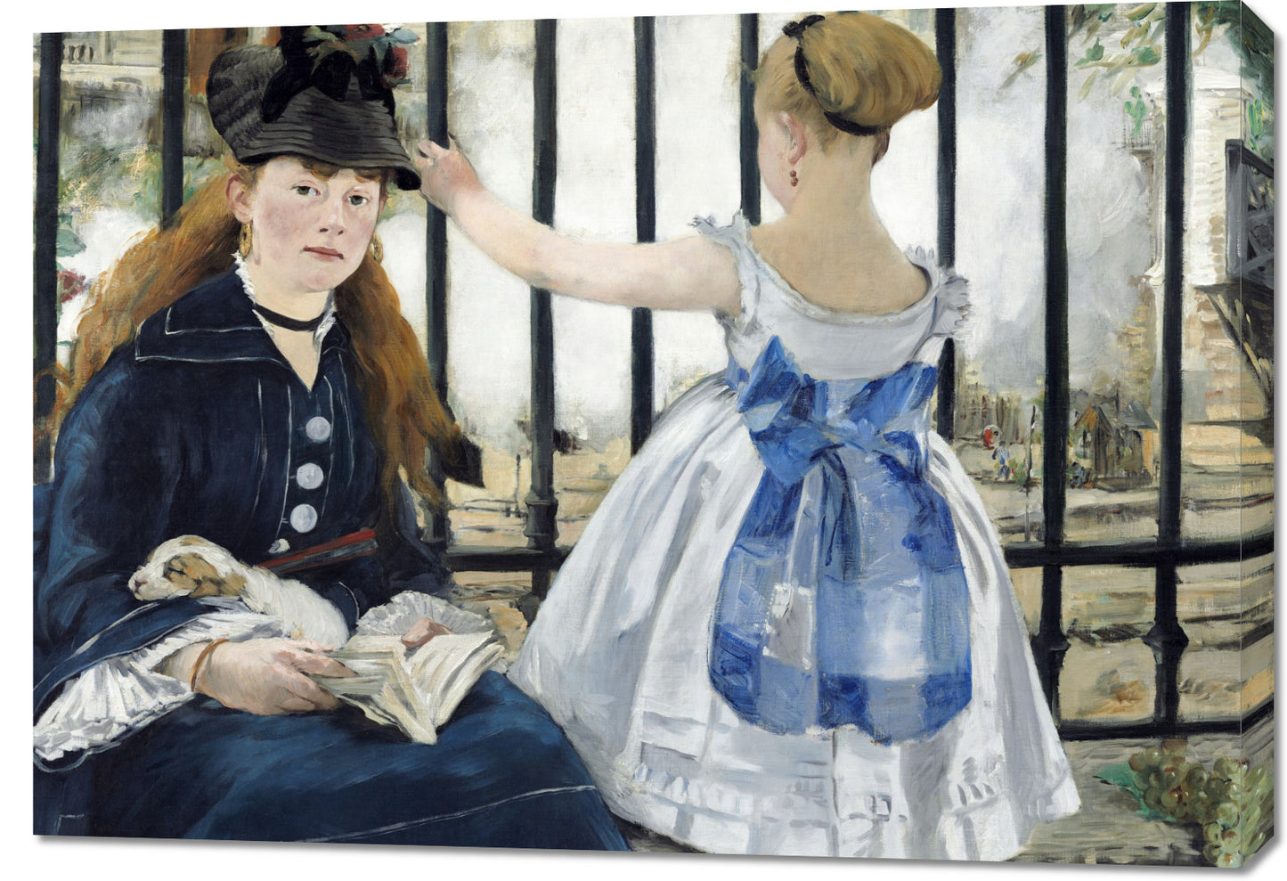 Obraz The Railway, Edouard Manet Vintage do Salonu