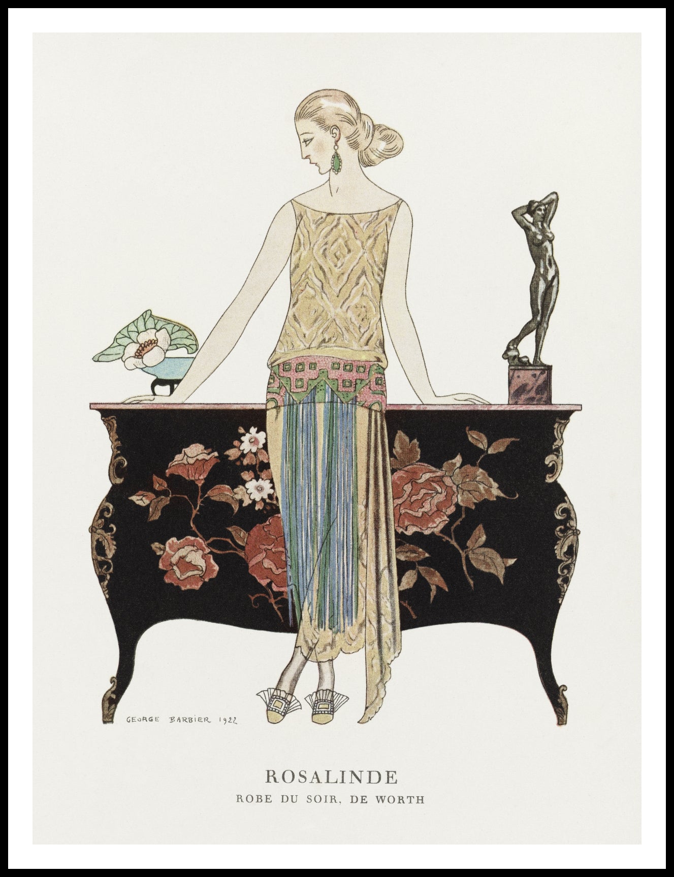 Plakat Rosalinde, Barbier Vintage do Salonu