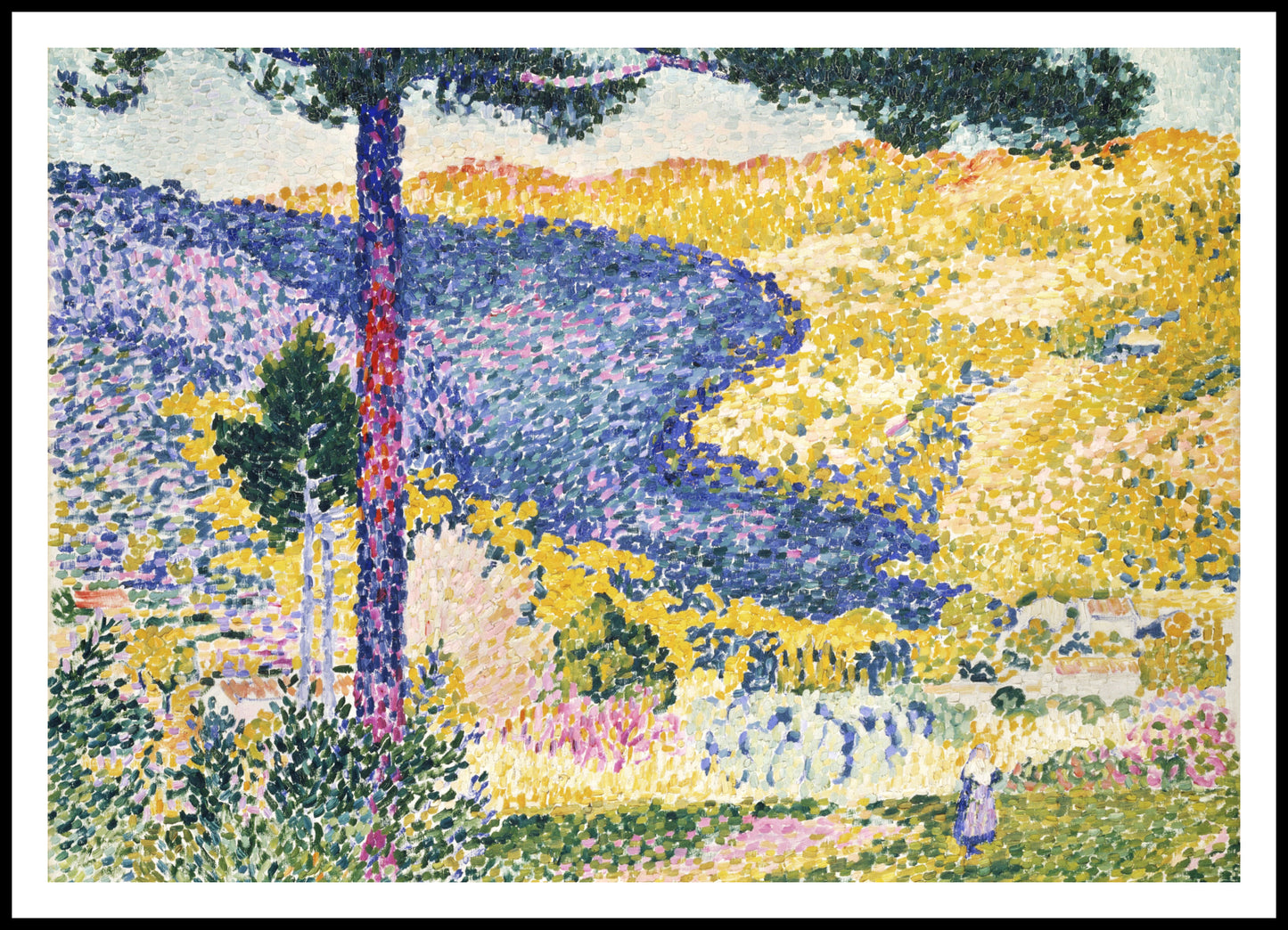 Plakat Valley with Fir, Henri-Edmond Cross do Salonu