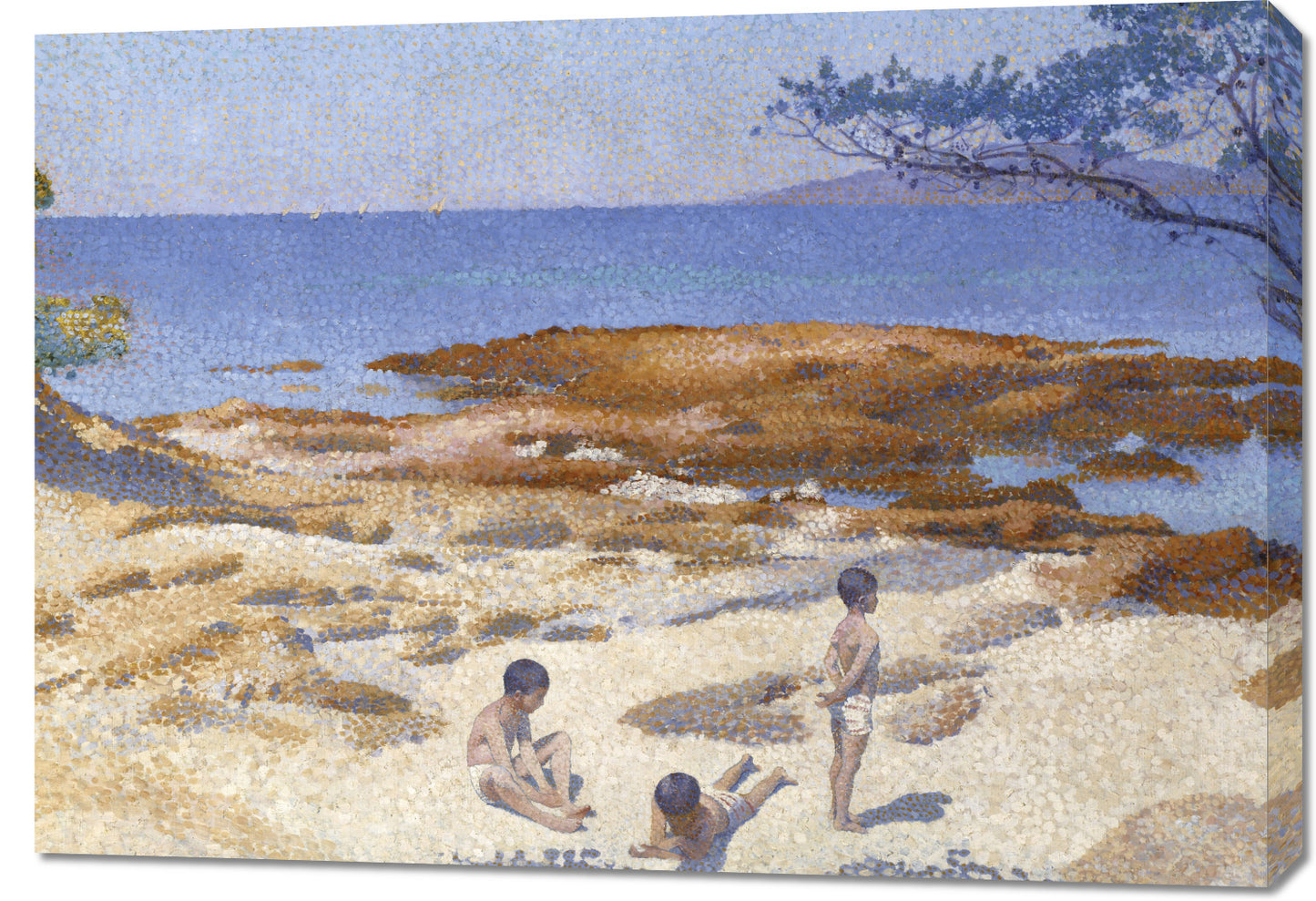 Obraz Beach at Cabasson, Henri-Edmond Cross do Salonu
