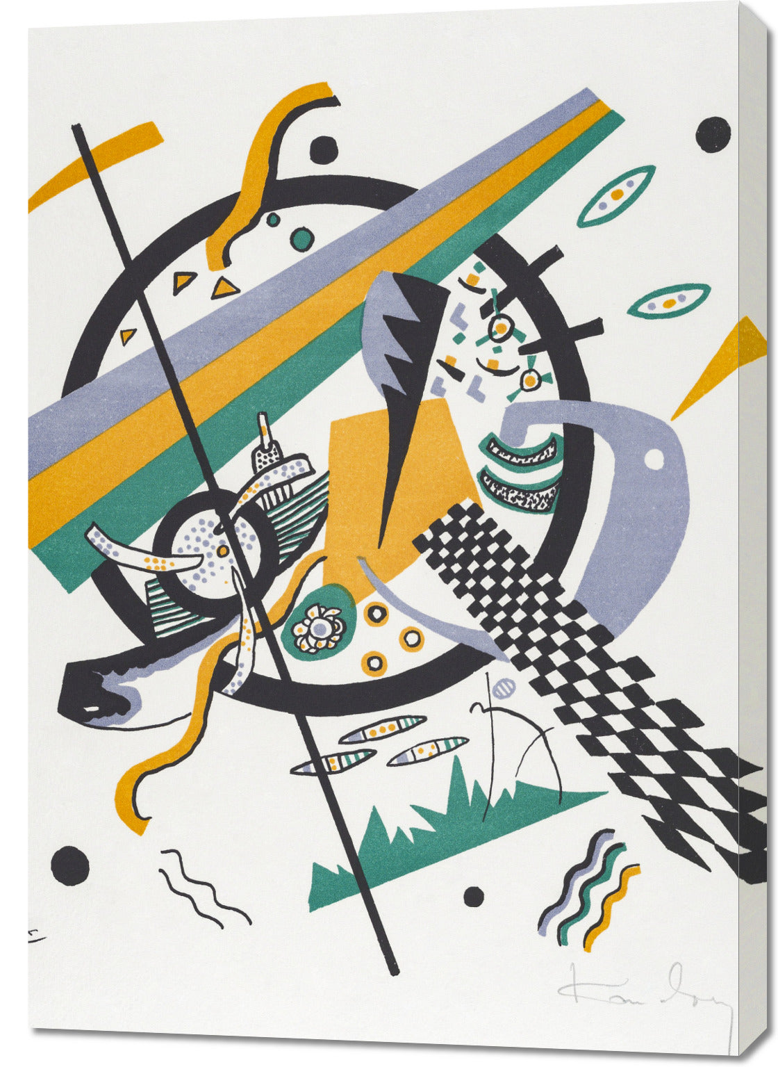 Obraz Kleine Welten IV, Wassily Kandinsky Vintage Salon