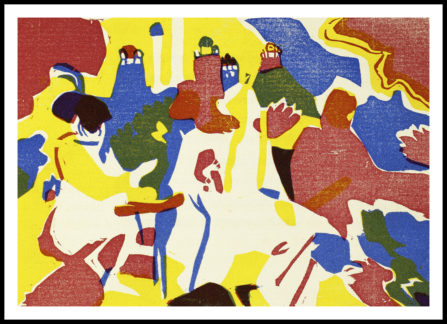 Plakat Klänge, Wassily Kandinsky Vintage do Salonu