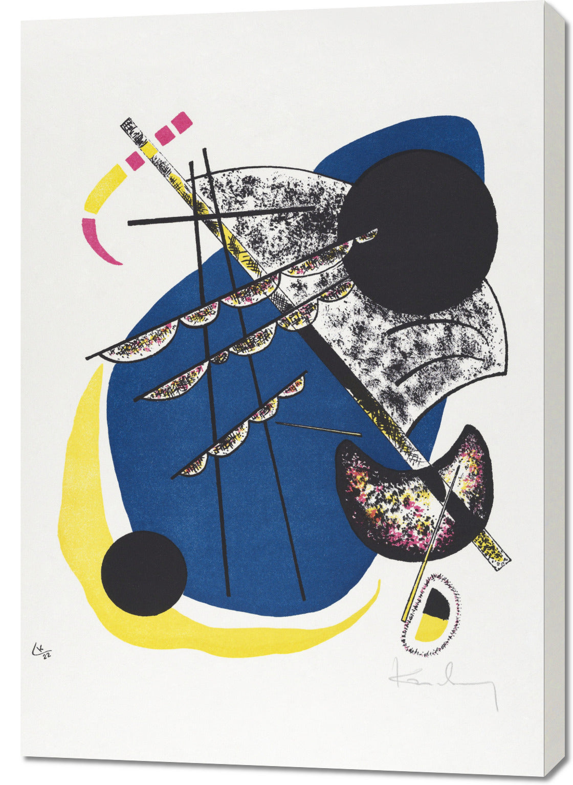Obraz Kleine Welten II, Wassily Kandinsky Vintage Salon
