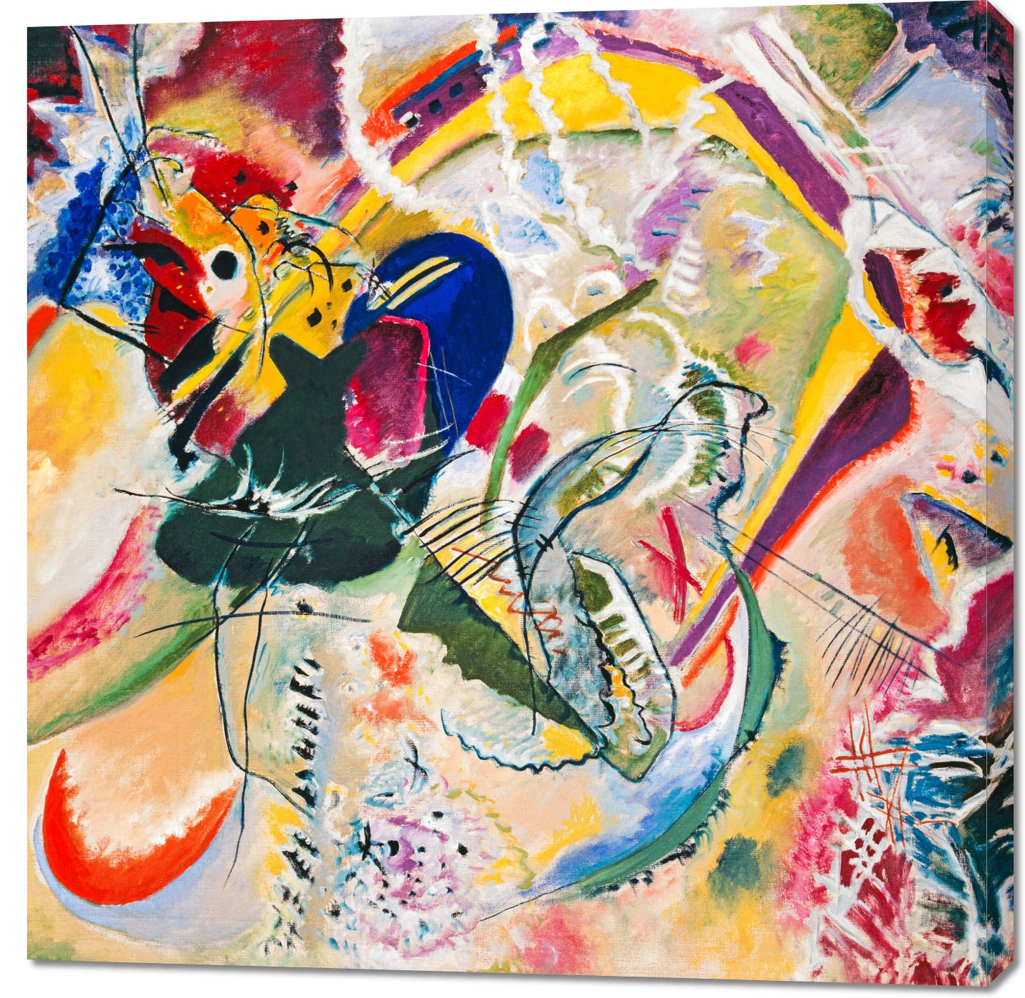 Obraz Improvisation 35, Wassily Kandinsky Vintage Salon