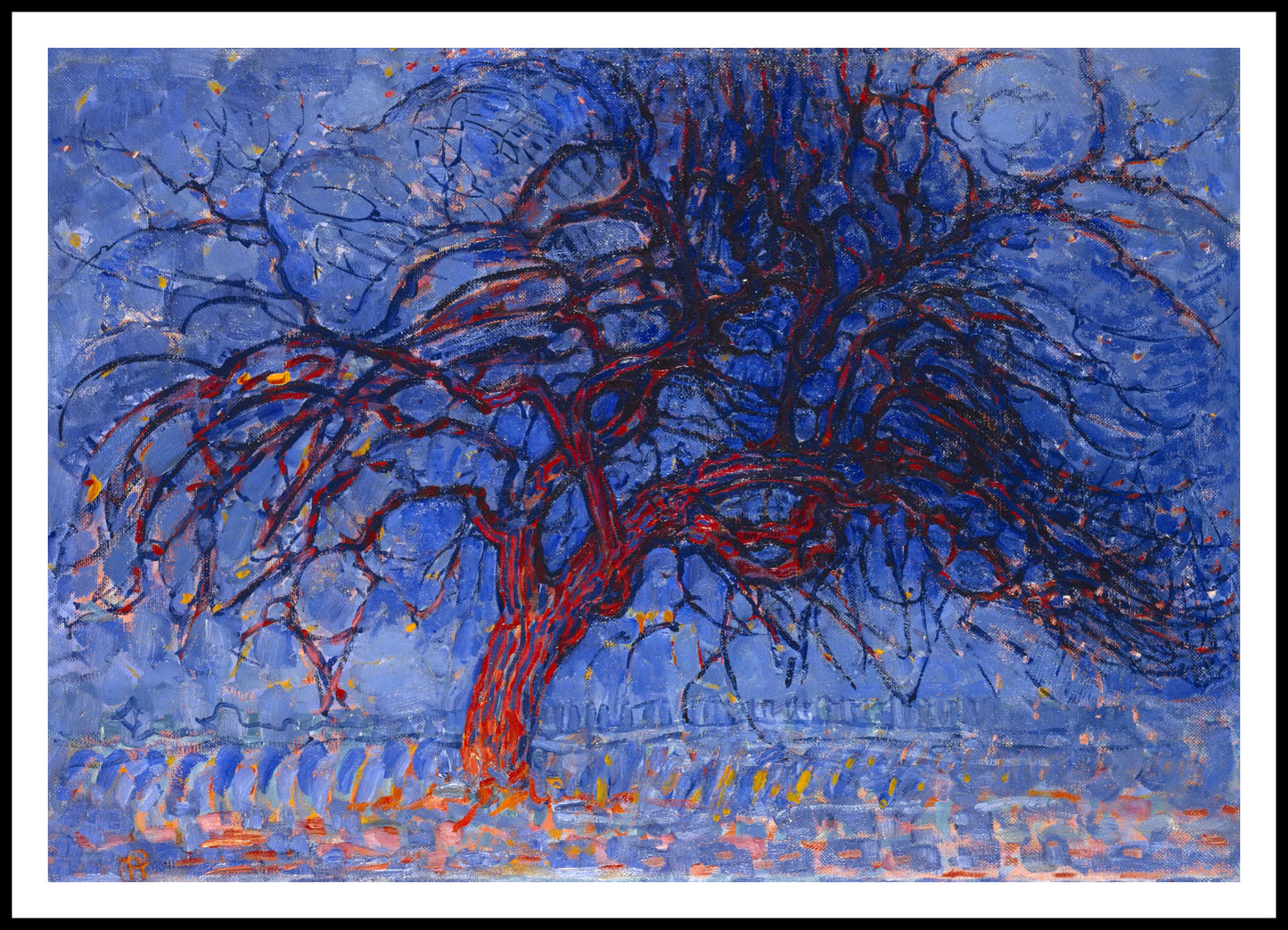 Plakat Avond (Evening), Piet Mondrian Vintage do Salonu