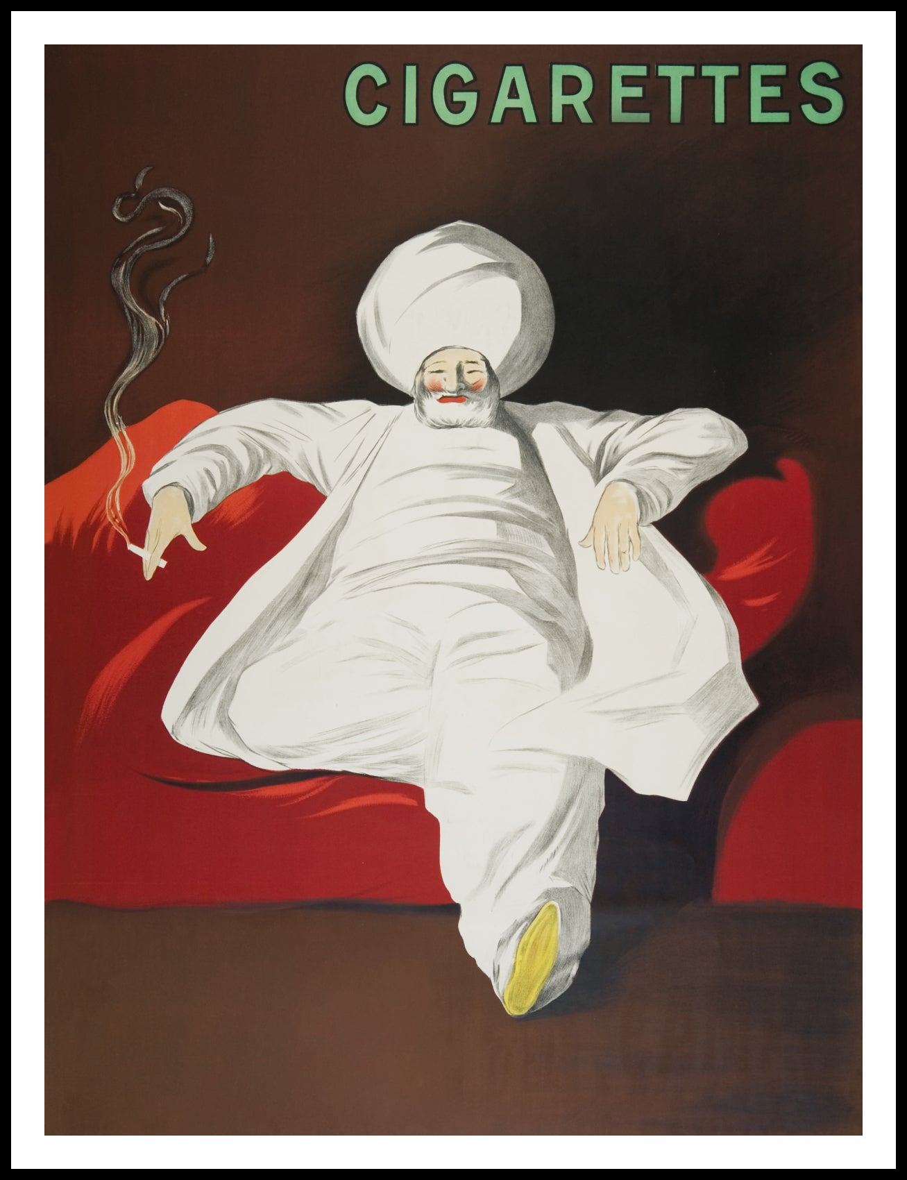 Plakat Cigarettes, Cappiello Vintage do Salonu