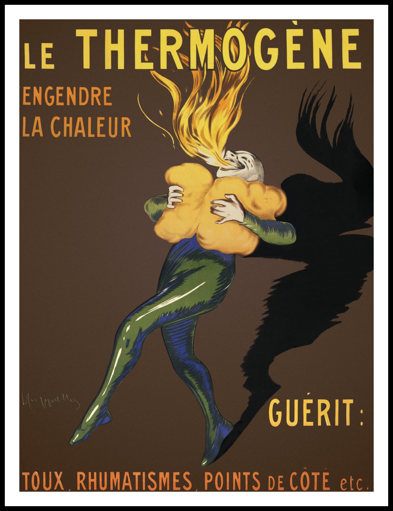 Plakat Le Thermogène, Cappiello Vintage do Salonu