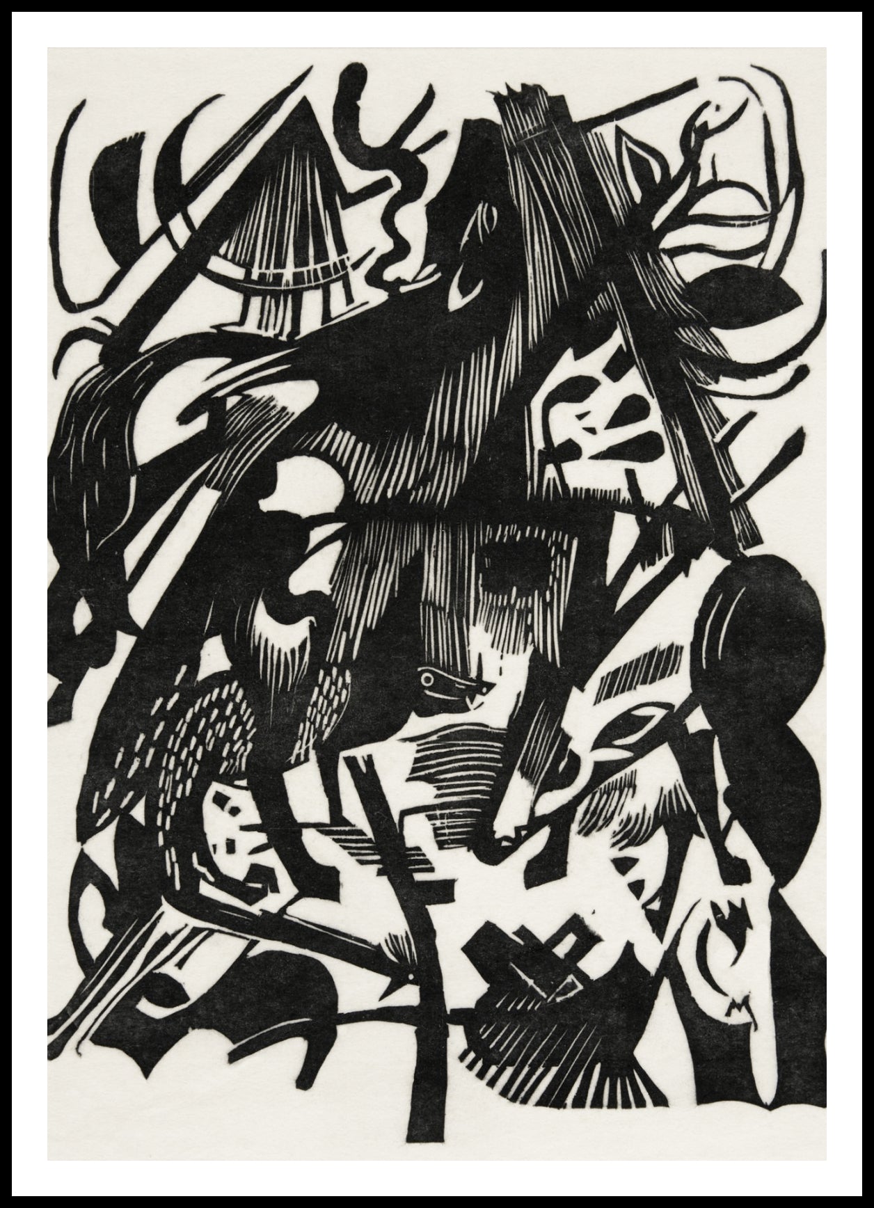 Plakat Birth of the Wolves, Marc Vintage do Salonu