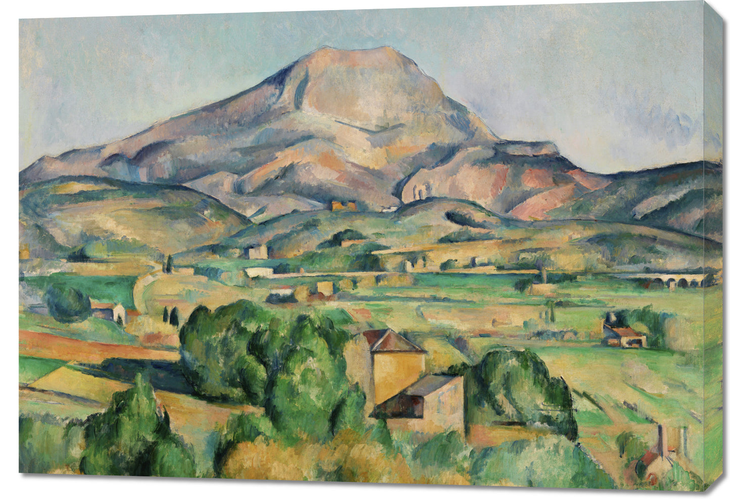Obraz Mont Sainte-Victoire, Paul Cezanne Vintage do Salonu