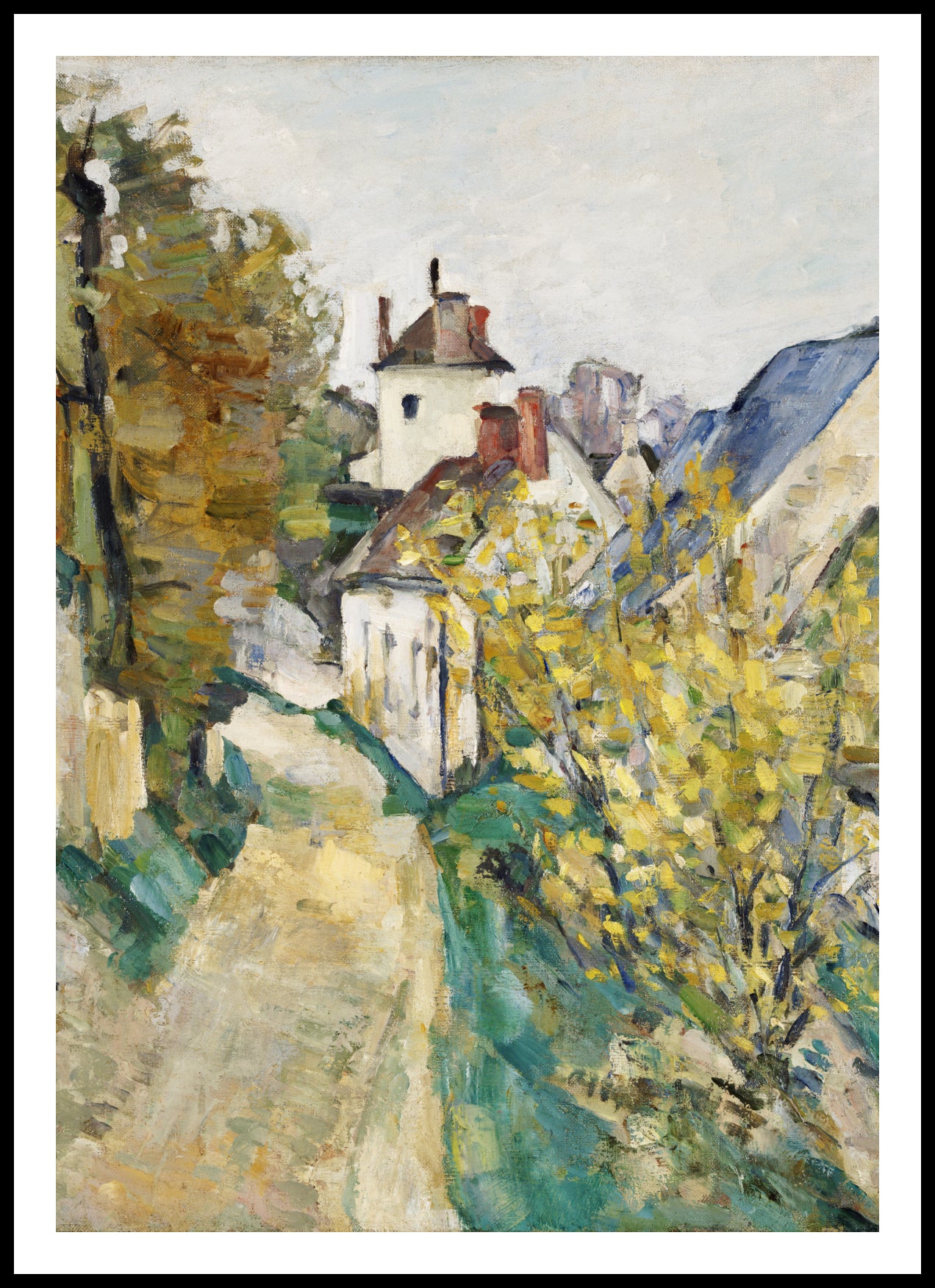 Plakat The House of Dr. Gachet, Paul Cezanne Vintage