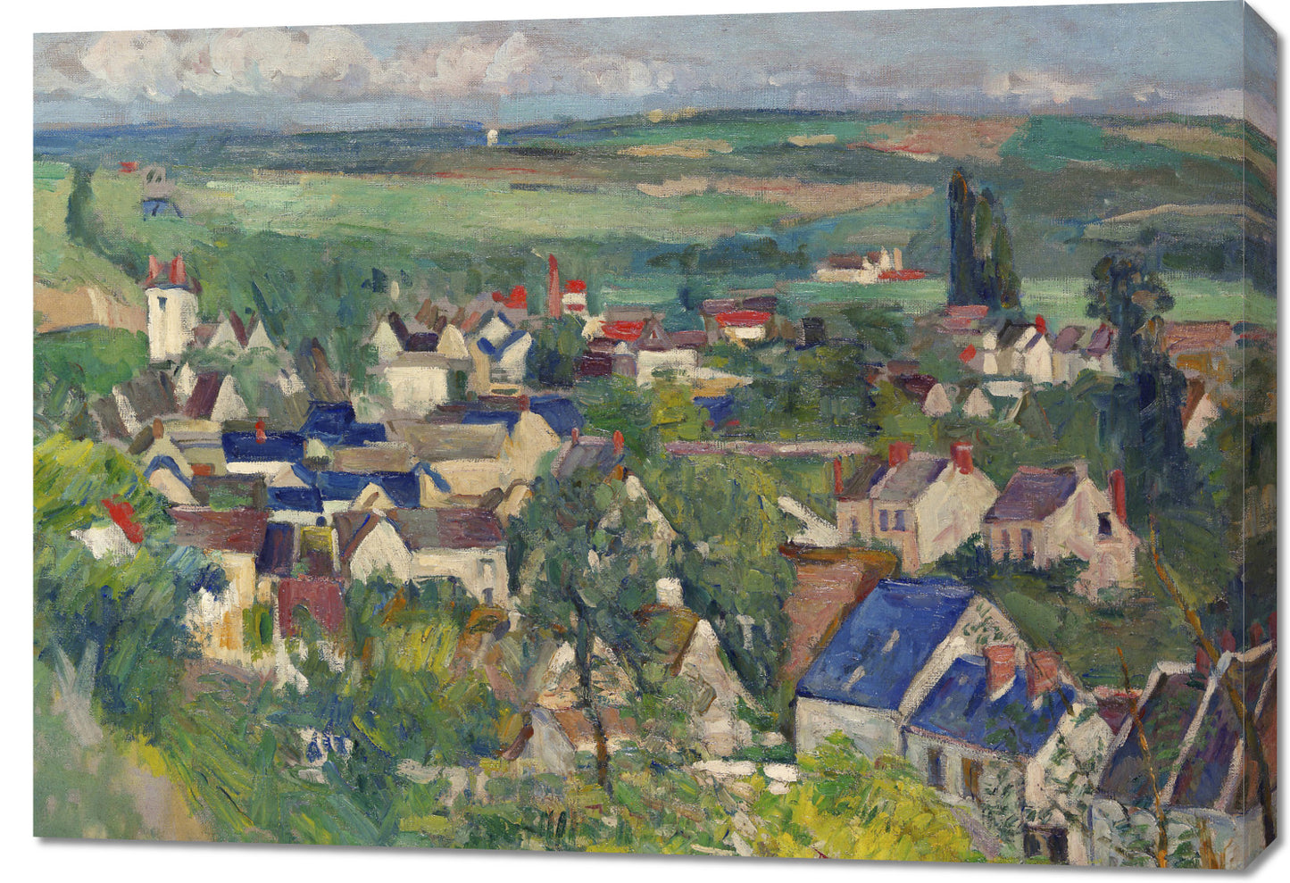 Obraz Auvers, Panoramic View, Paul Cezanne Vintage Salon