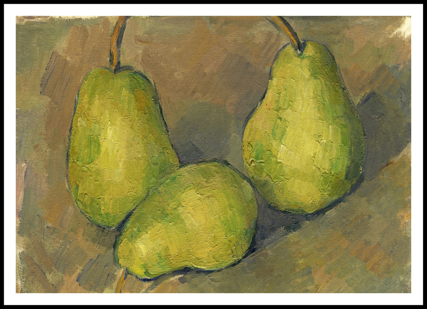 Plakat Three Pears, Paul Cezanne Vintage do Salonu