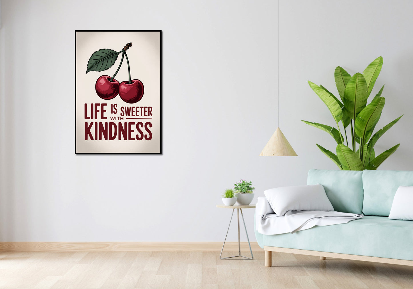 Plakat Motywacyjny Afirmacja Retro Vintage Do Salonu Life