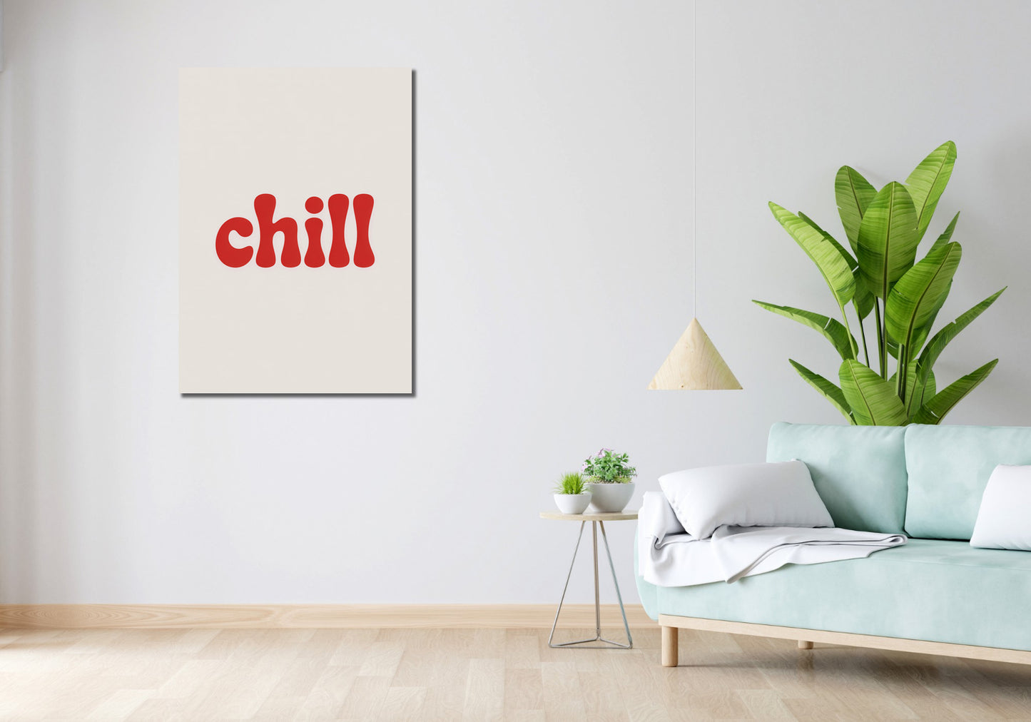 Obraz Motywacyjny Afirmacja Retro Vintage Do Salonu Chill
